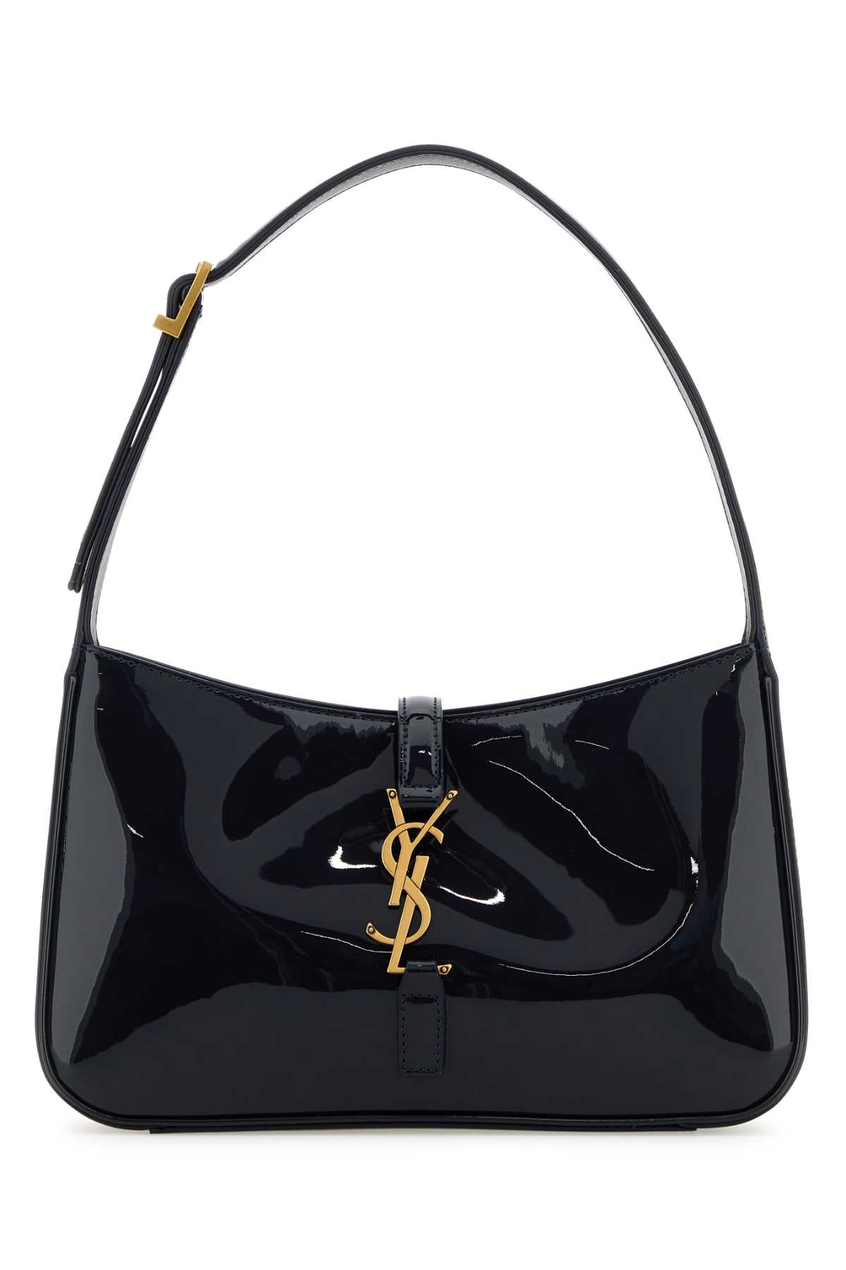 Saint Laurent Women Midnight Blue Leather Le 5 Ã  7 Shoulder Bag SAINT LAURENT