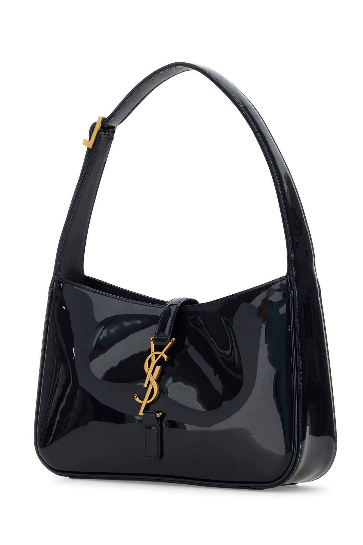 Saint Laurent Women Midnight Blue Leather Le 5 Ã  7 Shoulder Bag SAINT LAURENT