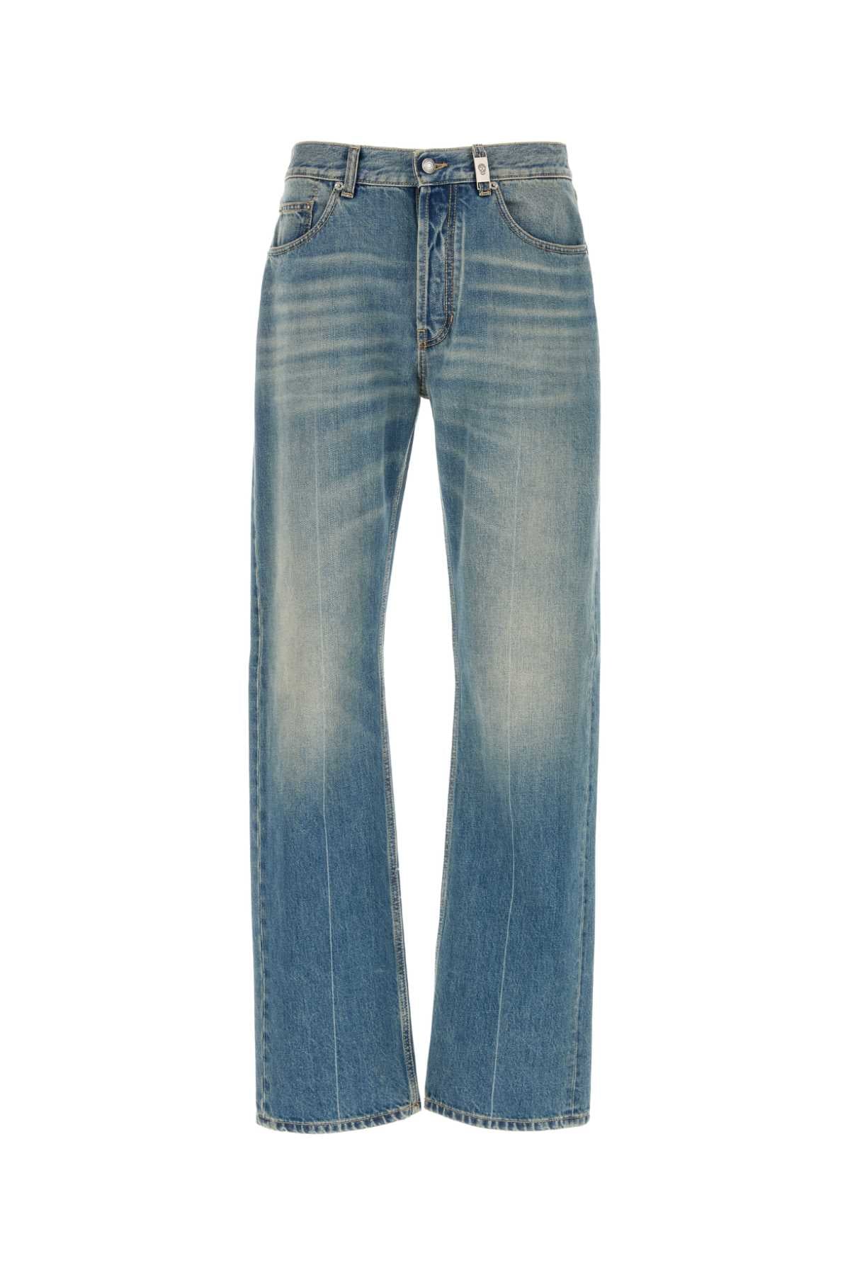 Alexander Mcqueen Men Denim Jeans ALEXANDER MCQUEEN