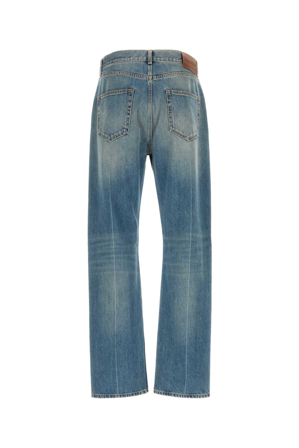 Alexander Mcqueen Men Denim Jeans ALEXANDER MCQUEEN