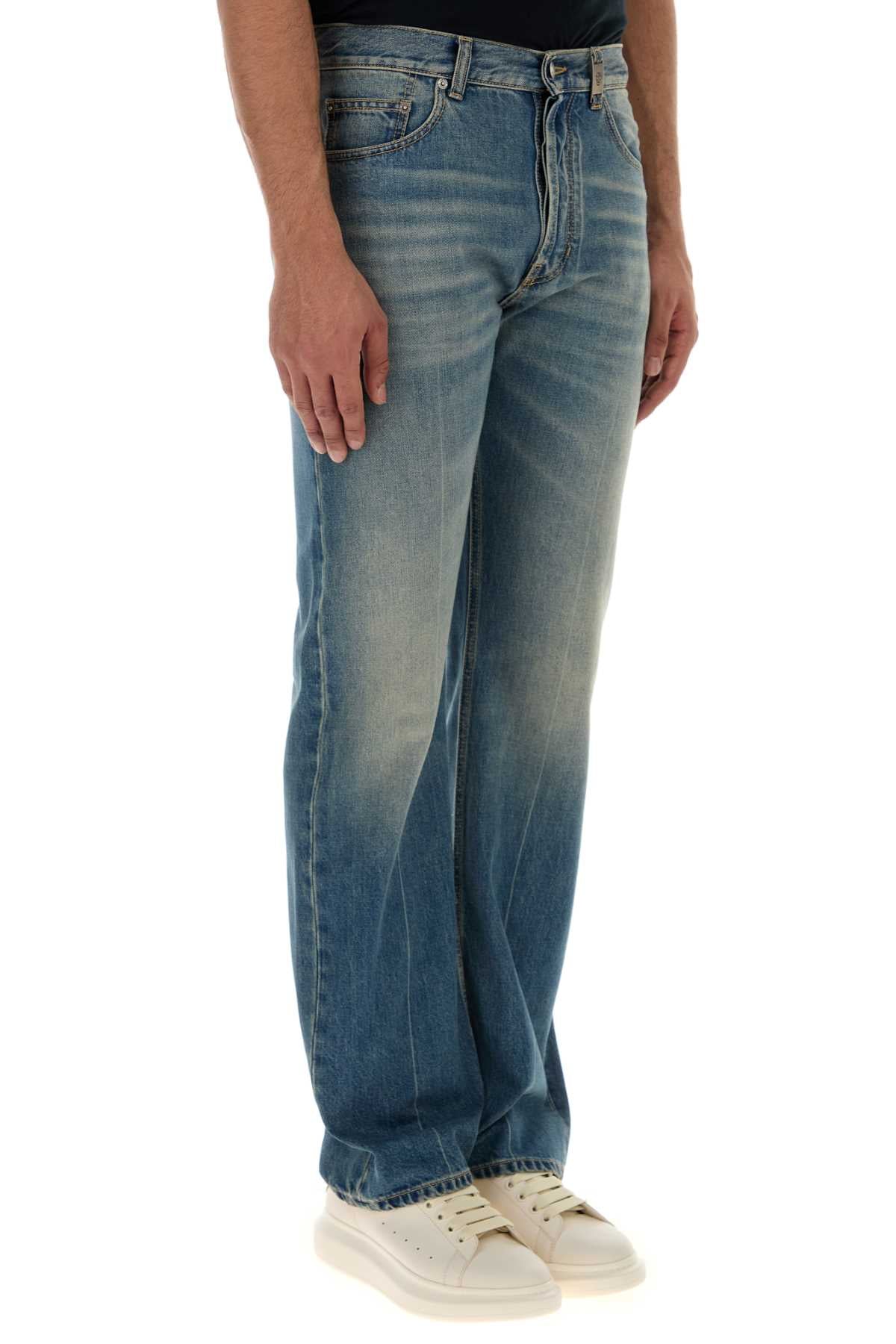 Alexander Mcqueen Men Denim Jeans ALEXANDER MCQUEEN