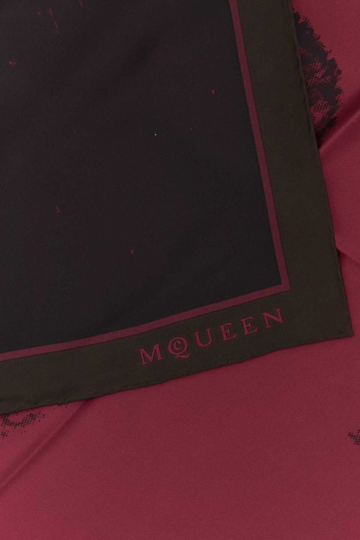 Alexander Mcqueen Women Printed Twill Foulard ALEXANDER MCQUEEN