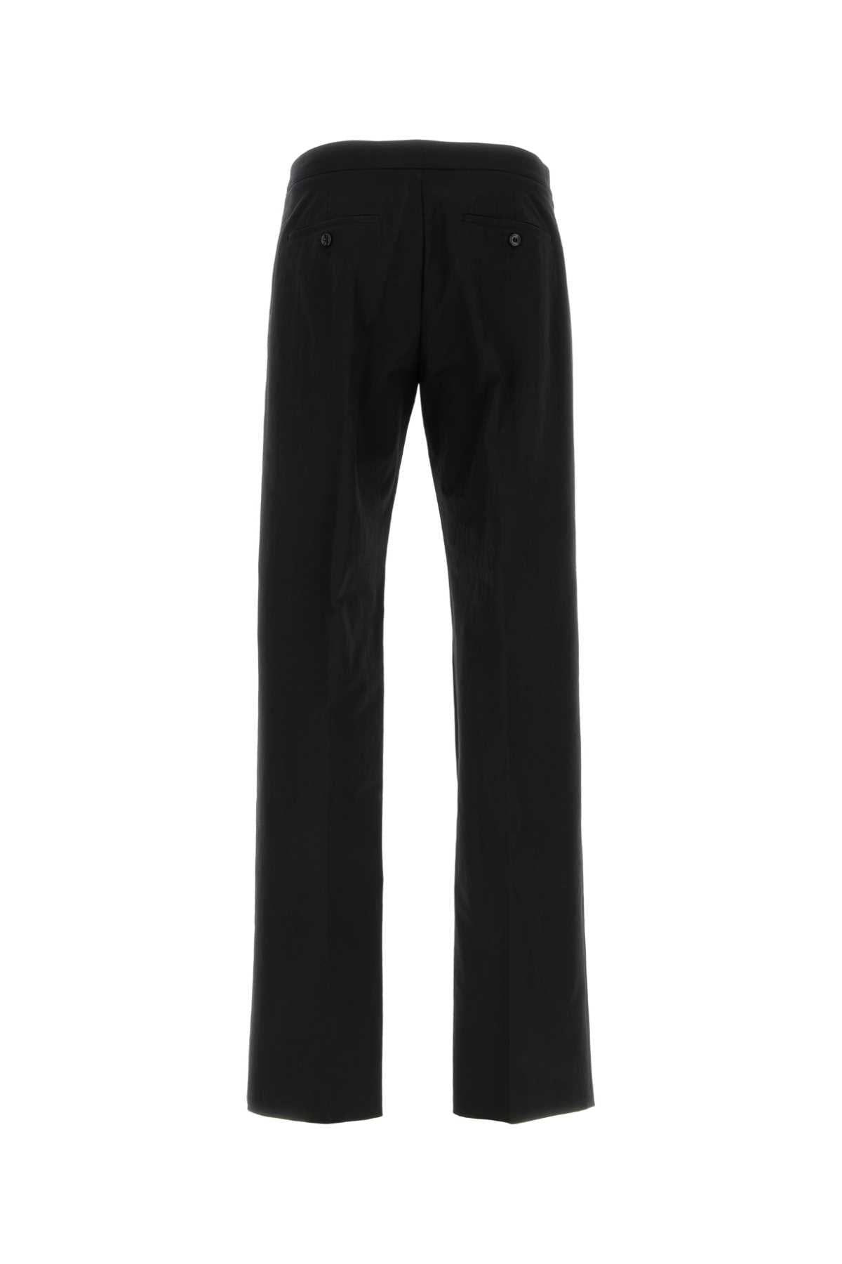 Alexander Mcqueen Men Black Cotton Blend Pant ALEXANDER MCQUEEN