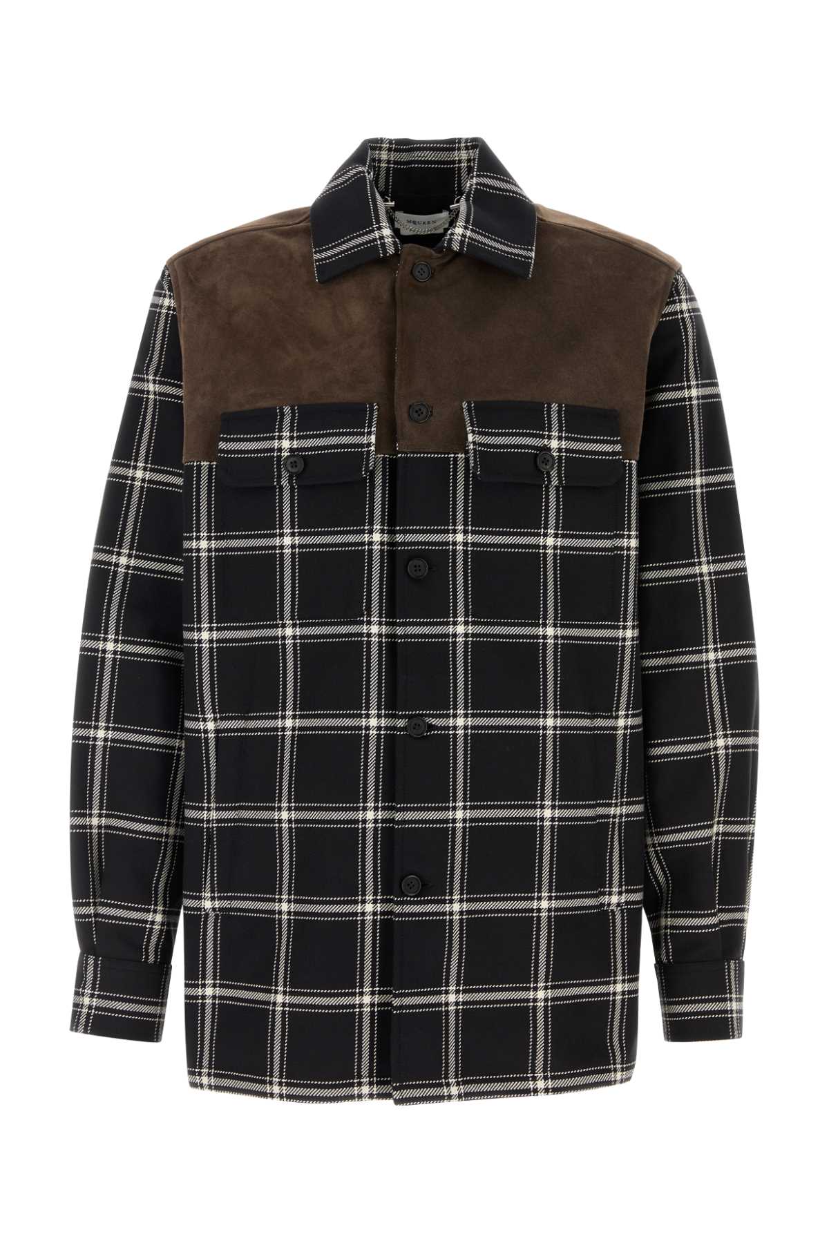 Alexander Mcqueen Men Embroidered Cotton Shirt ALEXANDER MCQUEEN