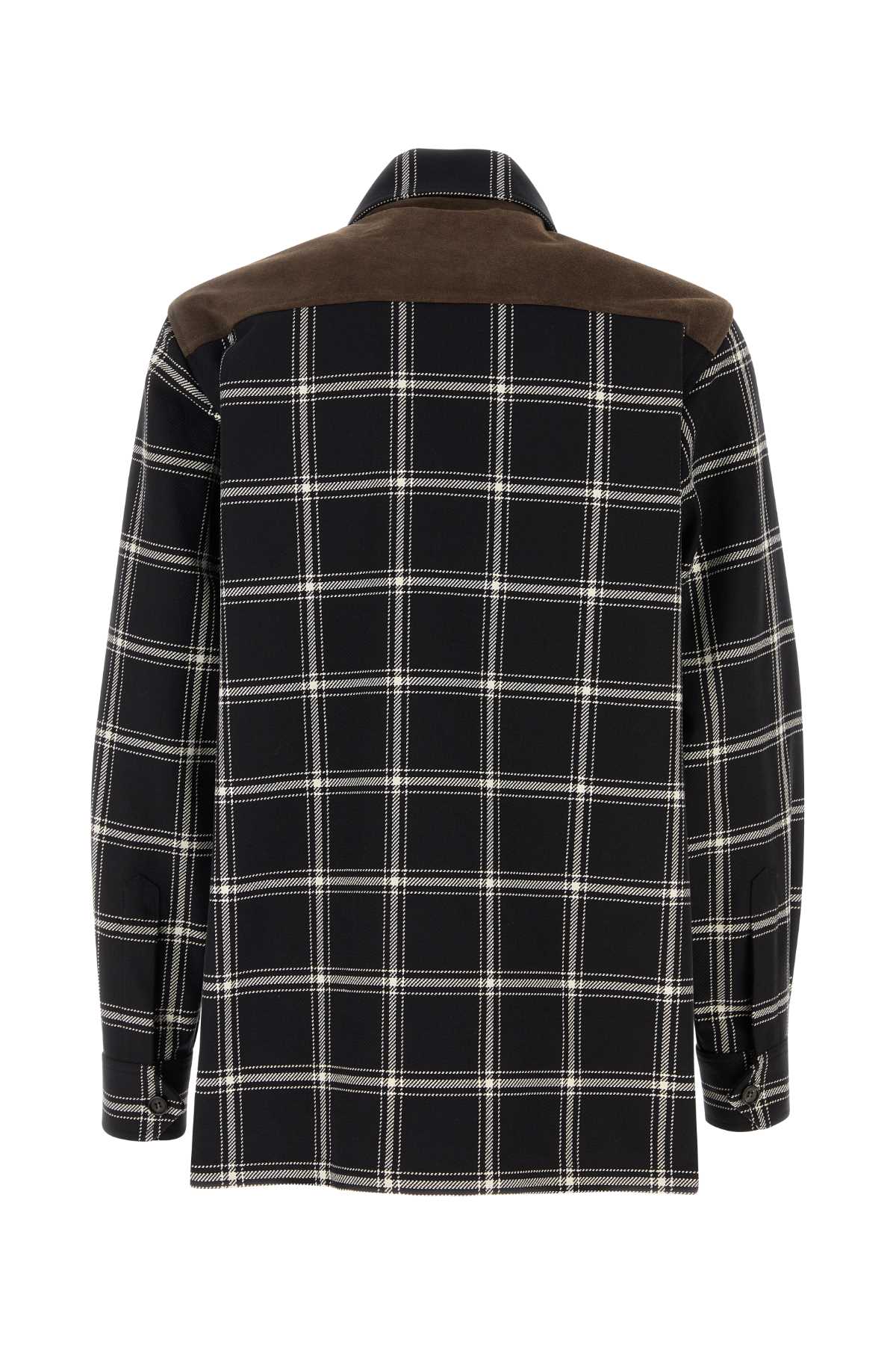 Alexander Mcqueen Men Embroidered Cotton Shirt ALEXANDER MCQUEEN