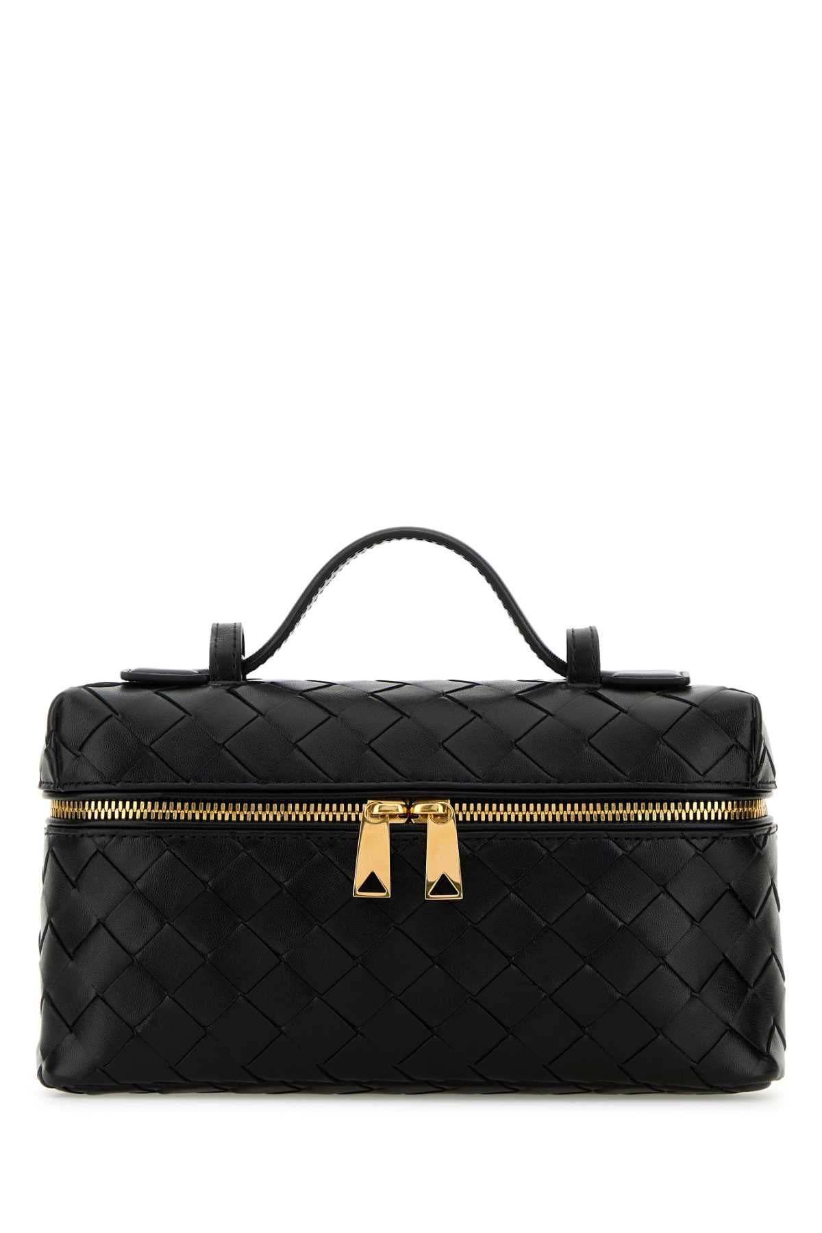 Bottega Veneta Women Black Leather Mini Bang Bang Handbag BOTTEGA VENETA