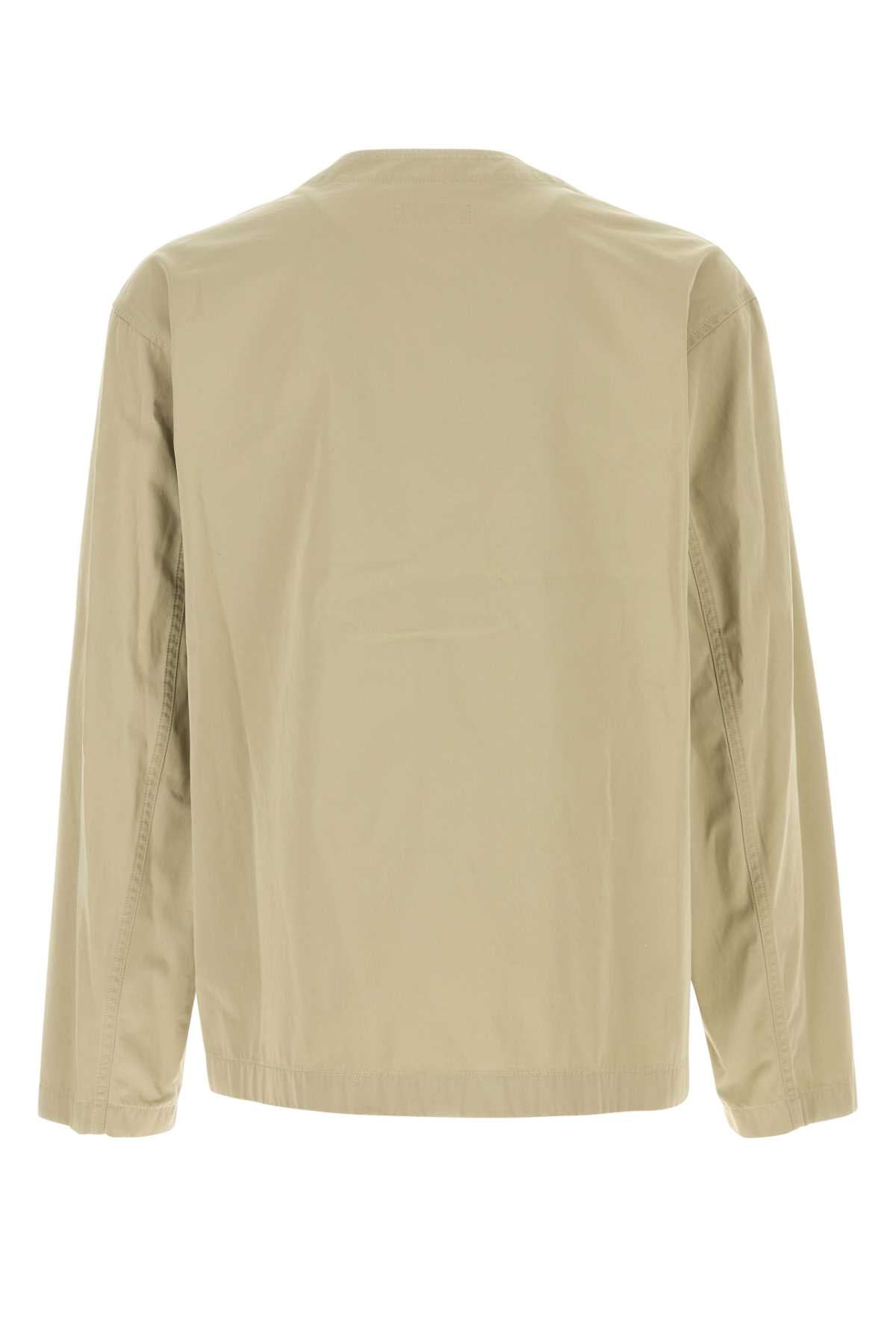 Lemaire Men Khaki Cotton Jacket LEMAIRE