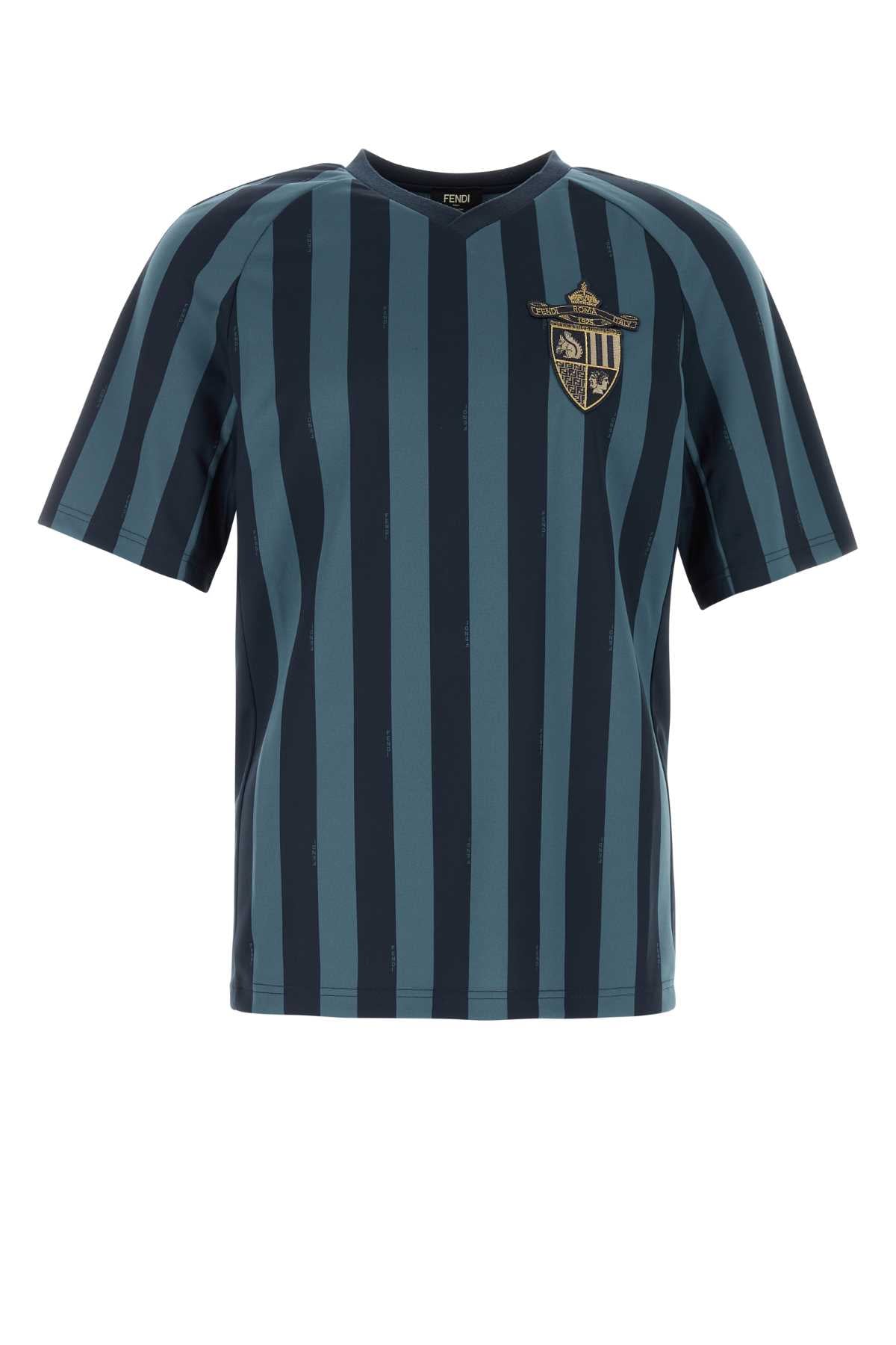 Fendi Men Printed Polyester T-Shirt FENDI