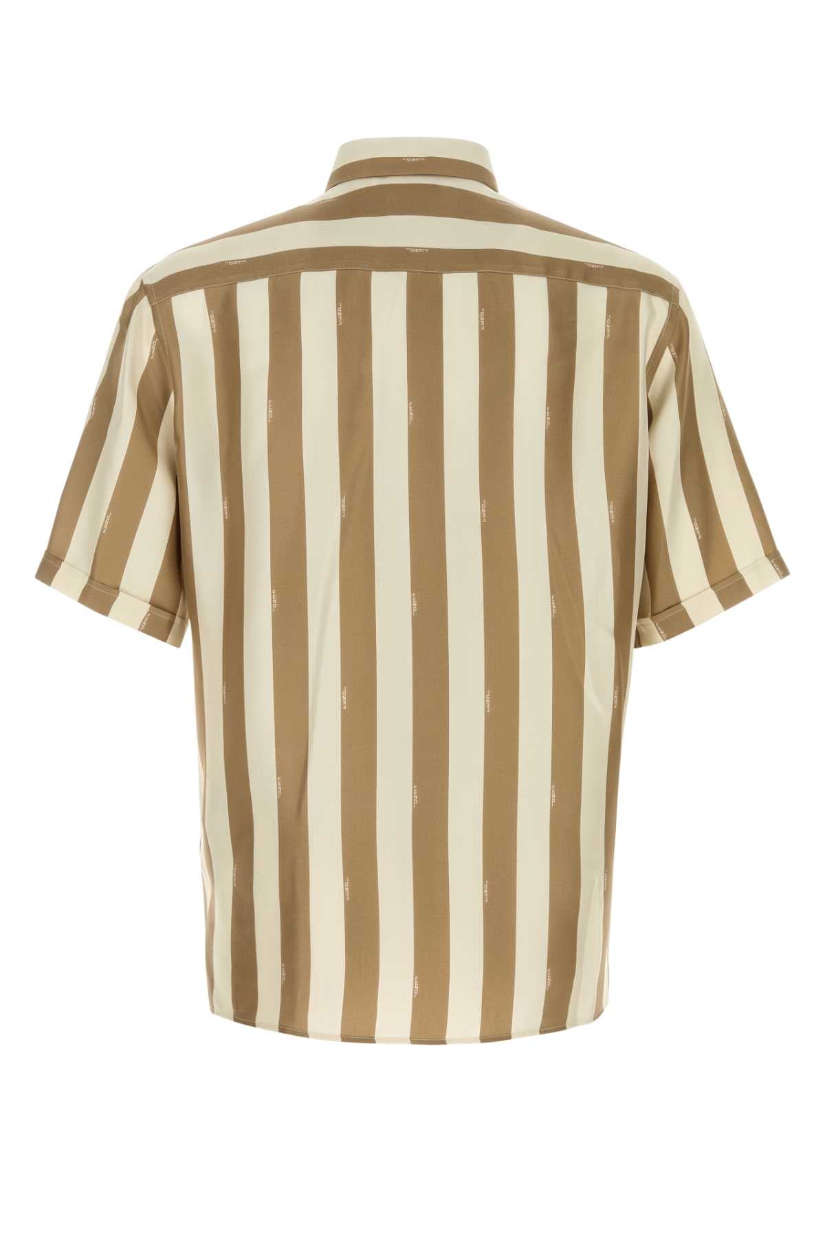 Fendi Men Printed Silk Shirt FENDI