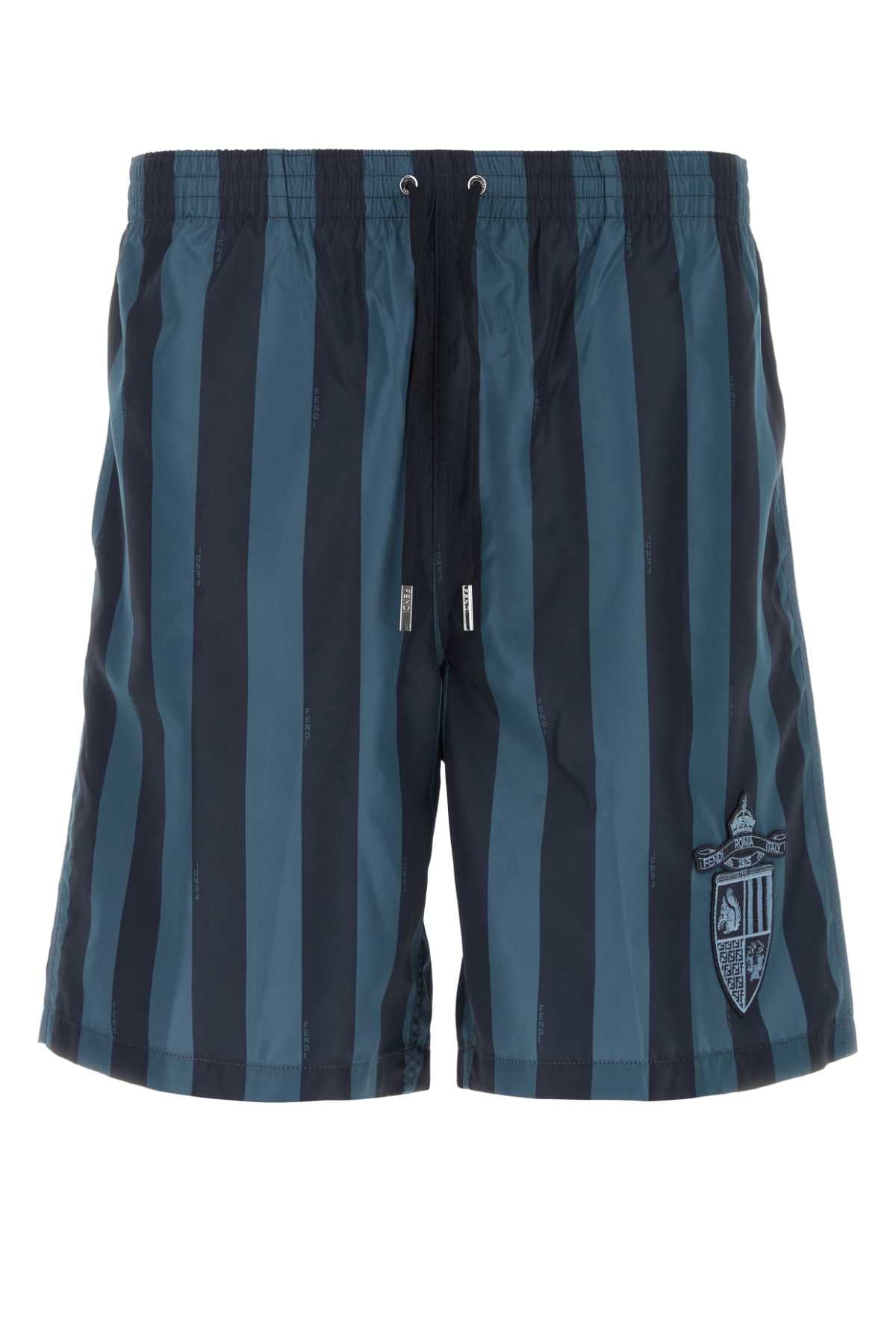 Fendi Men Printed Polyester Swimming Shorts FENDI