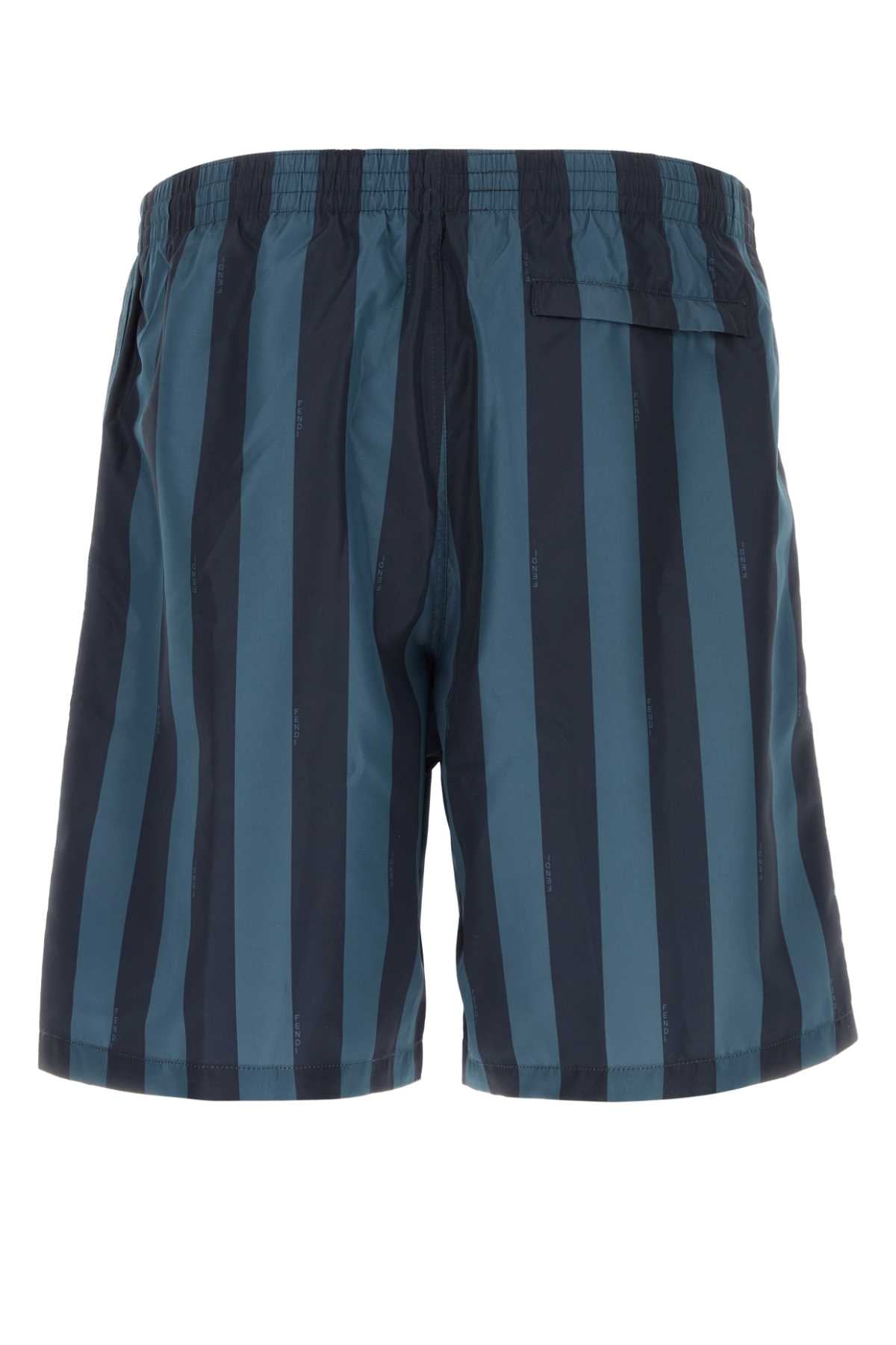 Fendi Men Printed Polyester Swimming Shorts FENDI