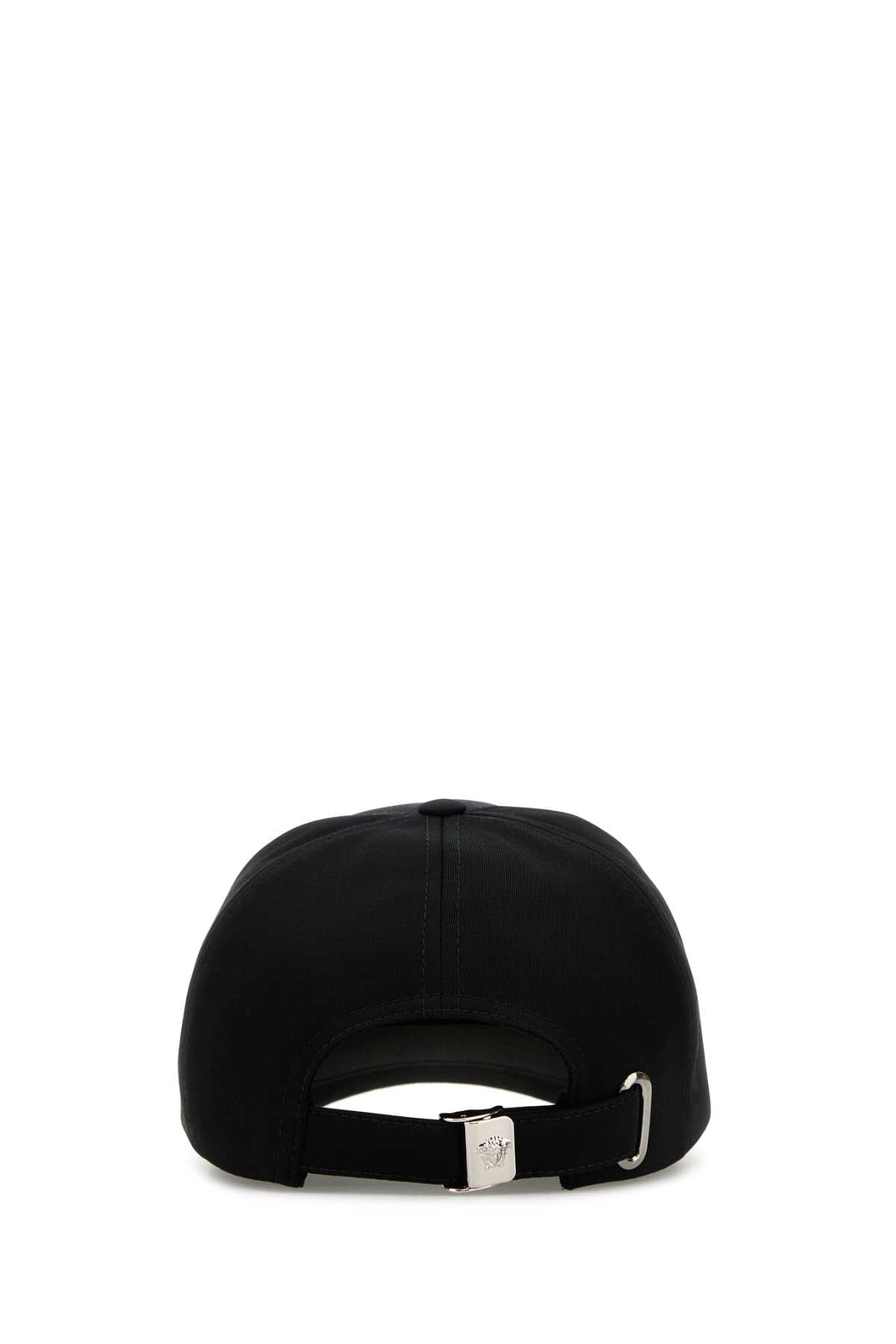 Versace Men Black Cotton Baseball Cap VERSACE