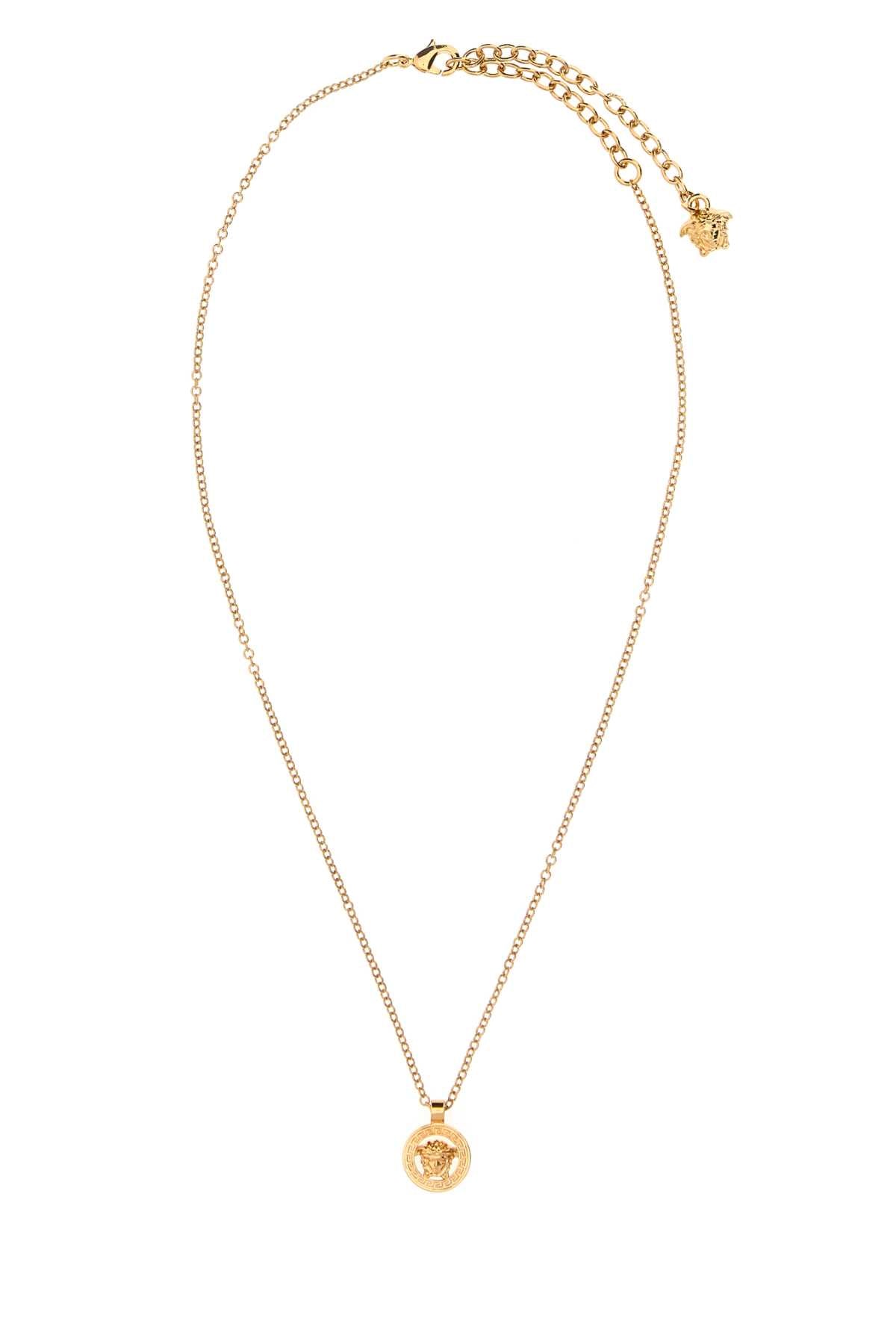 Versace Men Gold Metal Medusa Â€™95 Necklace VERSACE