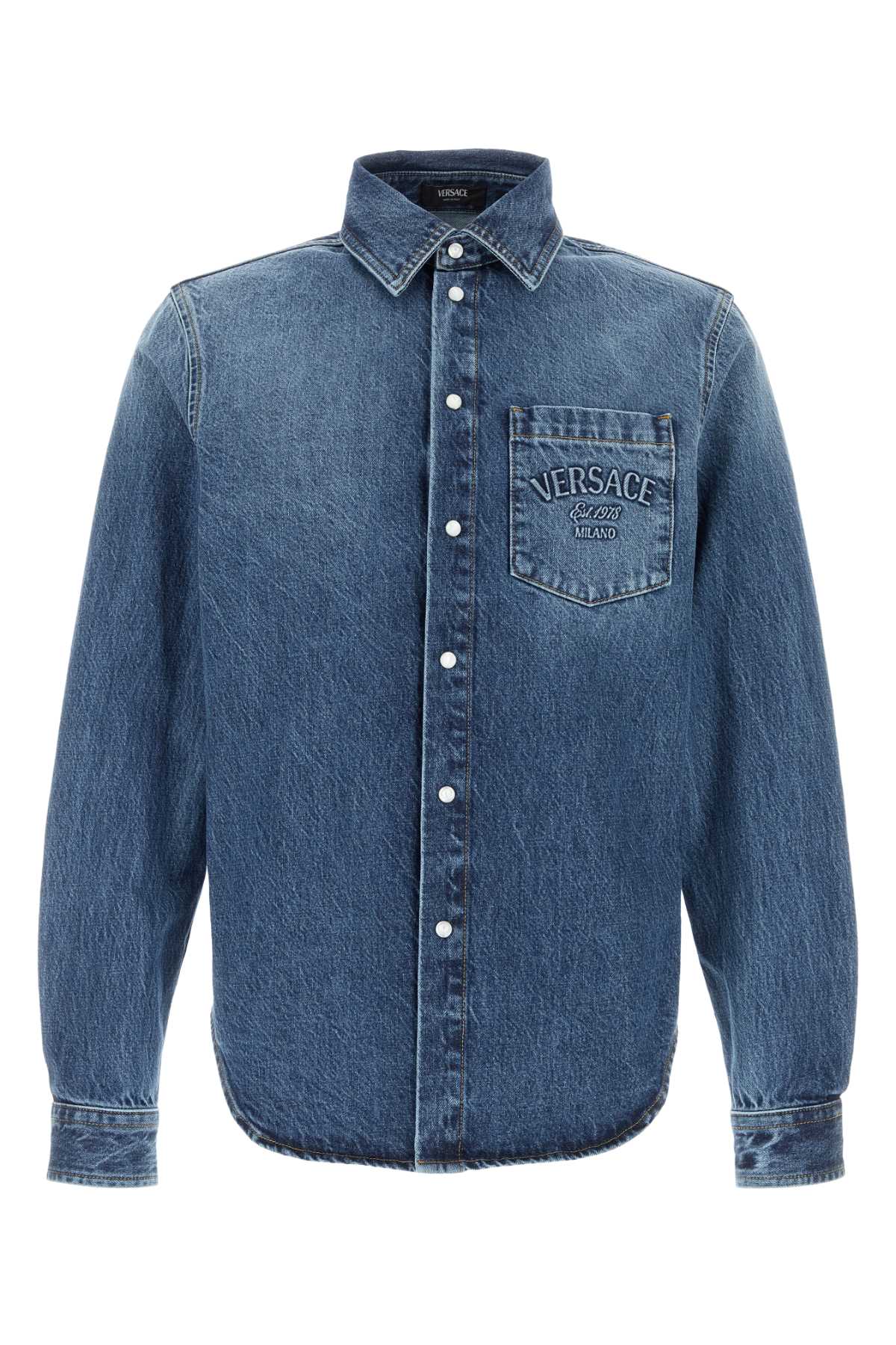 Versace Men Denim Shirt VERSACE