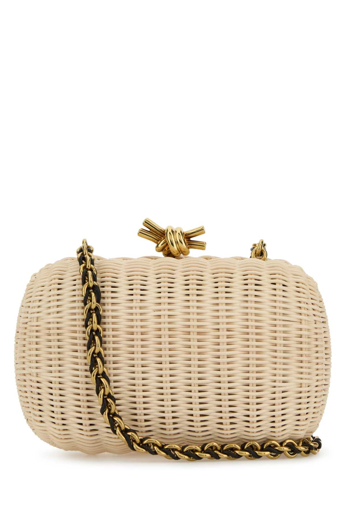 Bottega Veneta Women Raffia Knot Clutch BOTTEGA VENETA