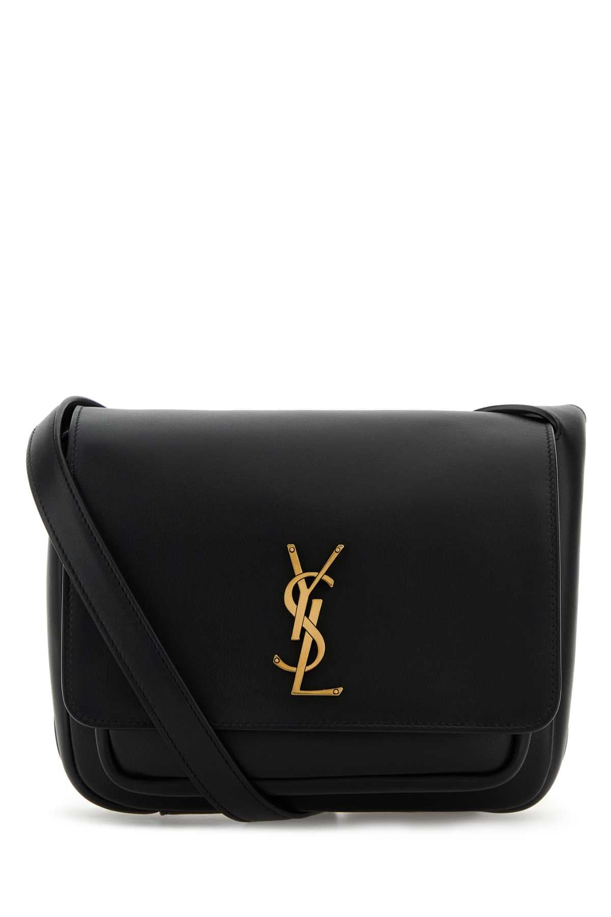 Saint Laurent Women Black Leather Niki Crossbody Bag SAINT LAURENT