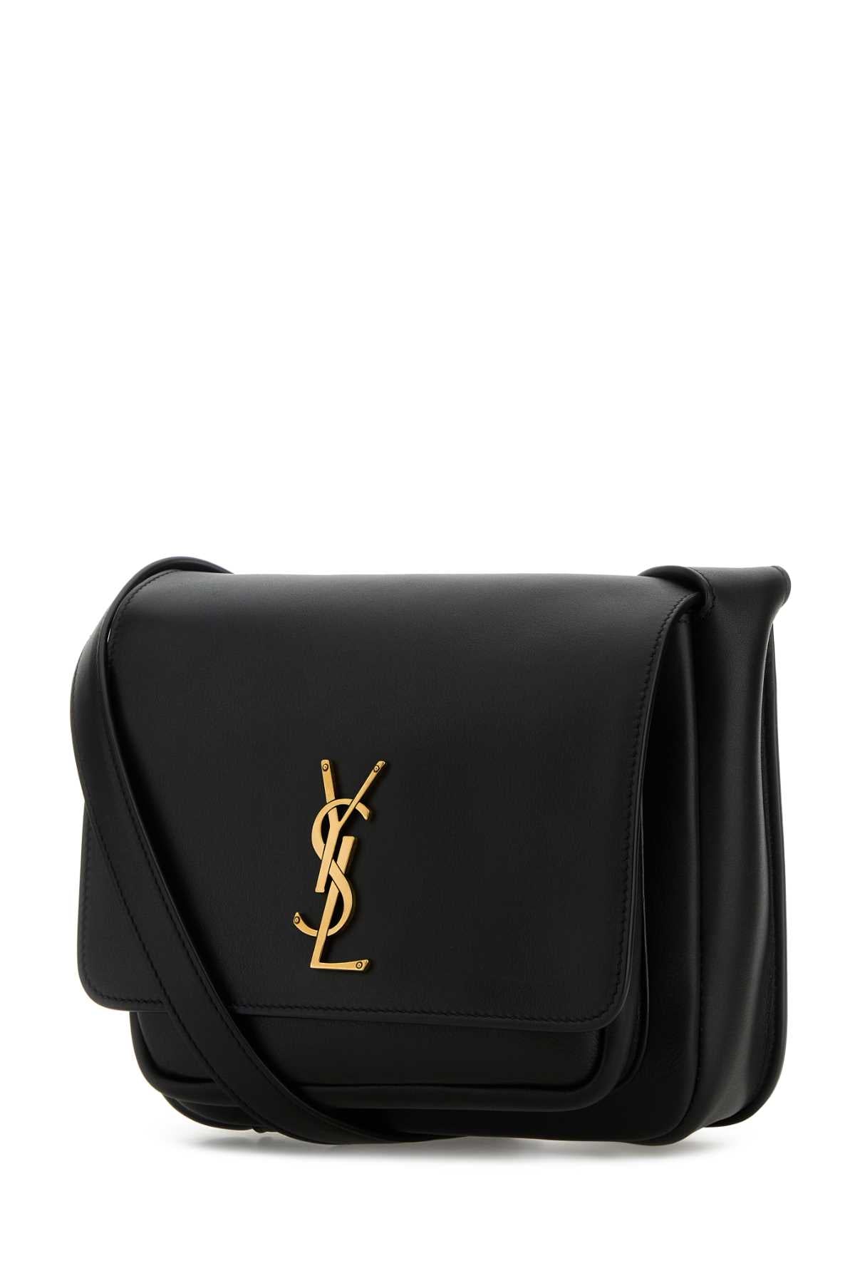 Saint Laurent Women Black Leather Niki Crossbody Bag SAINT LAURENT