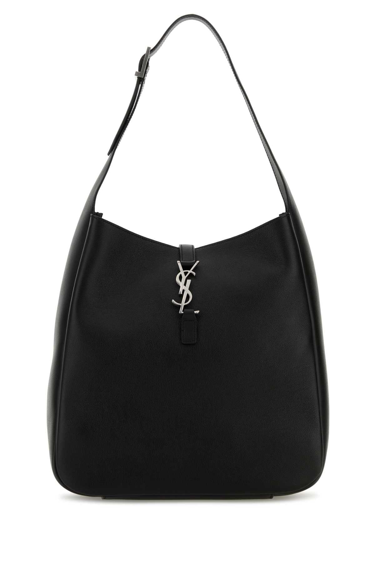 Saint Laurent Women Black Leather Le 5 Ã  7 Shoulder Bag SAINT LAURENT