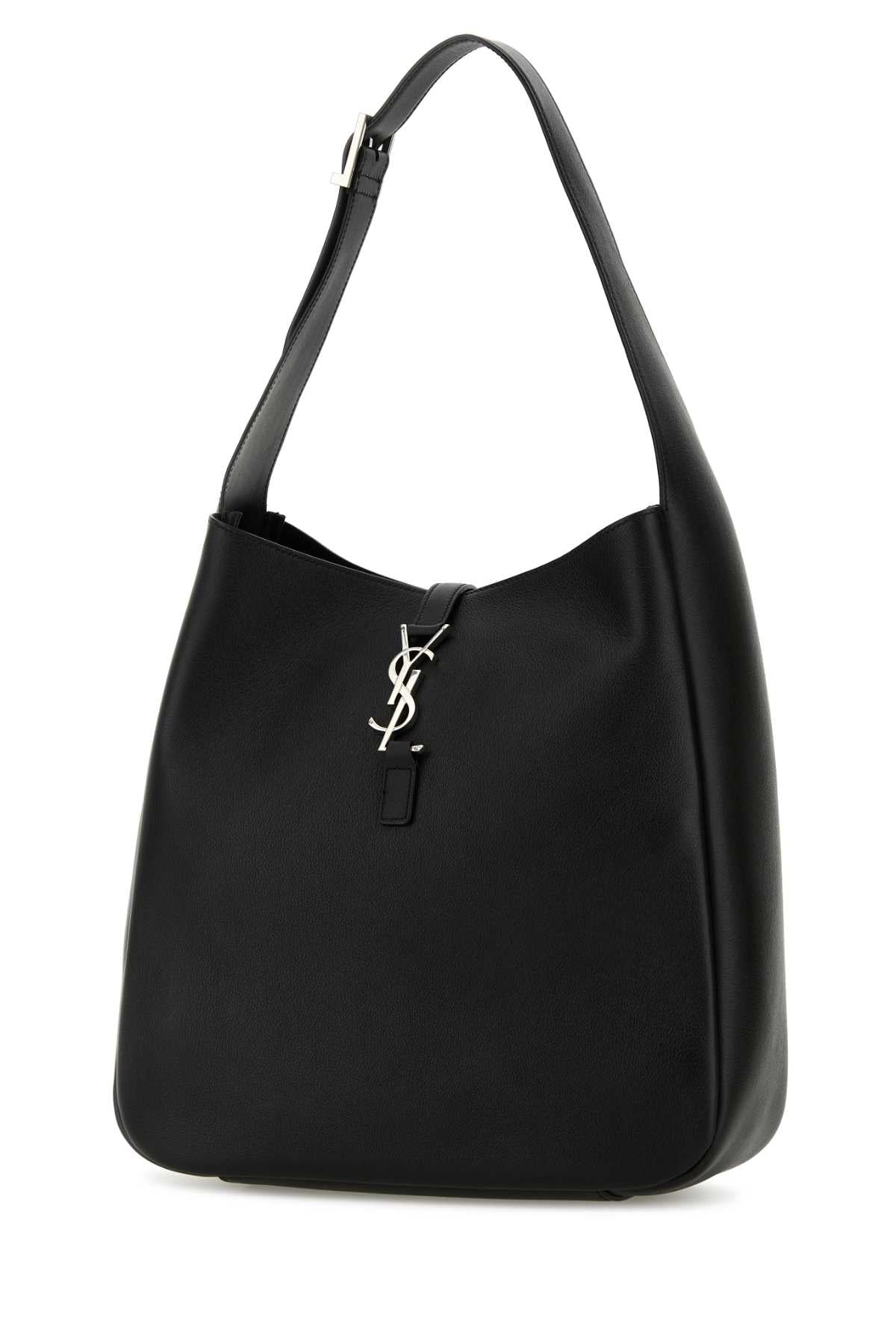 Saint Laurent Women Black Leather Le 5 Ã  7 Shoulder Bag SAINT LAURENT