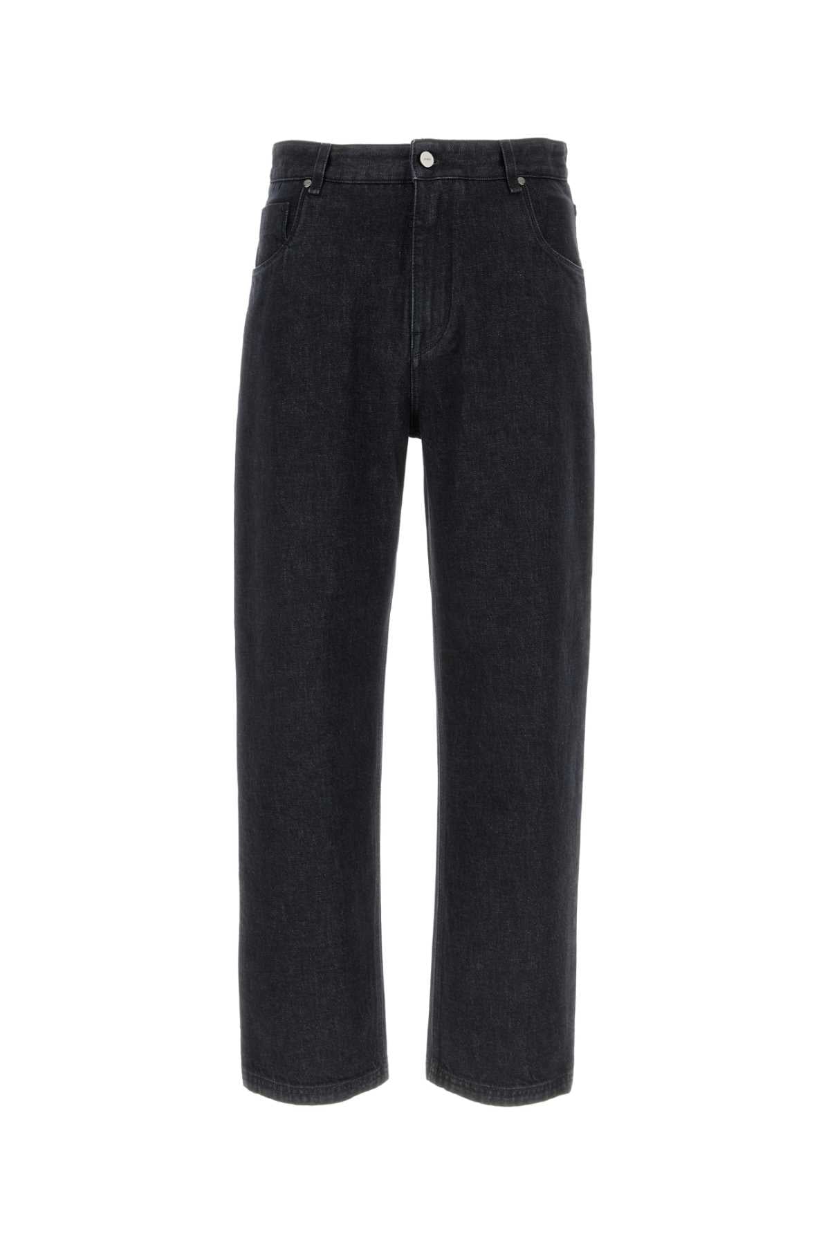 Fendi Men Black Denim Jeans FENDI