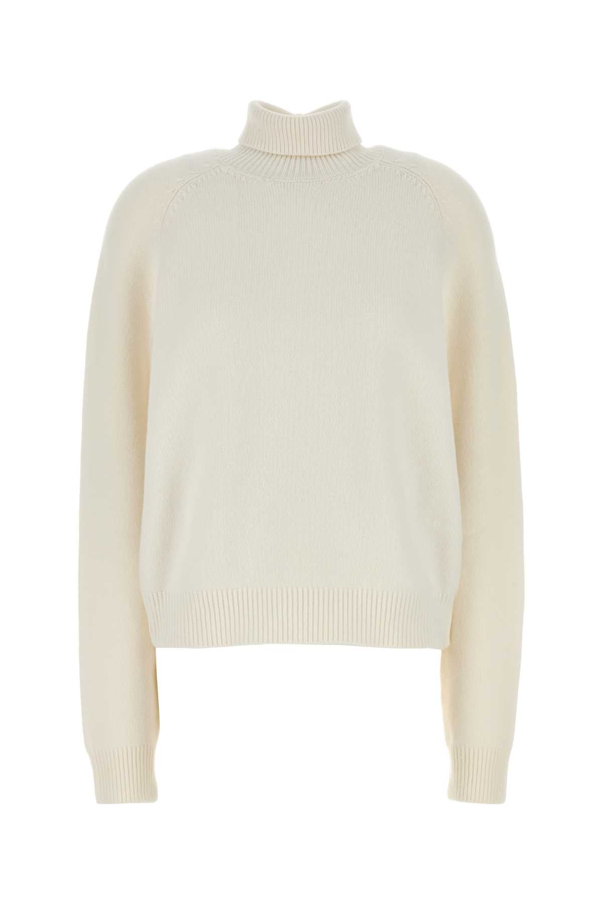 Fendi Women White Cashmere Blend Sweater FENDI
