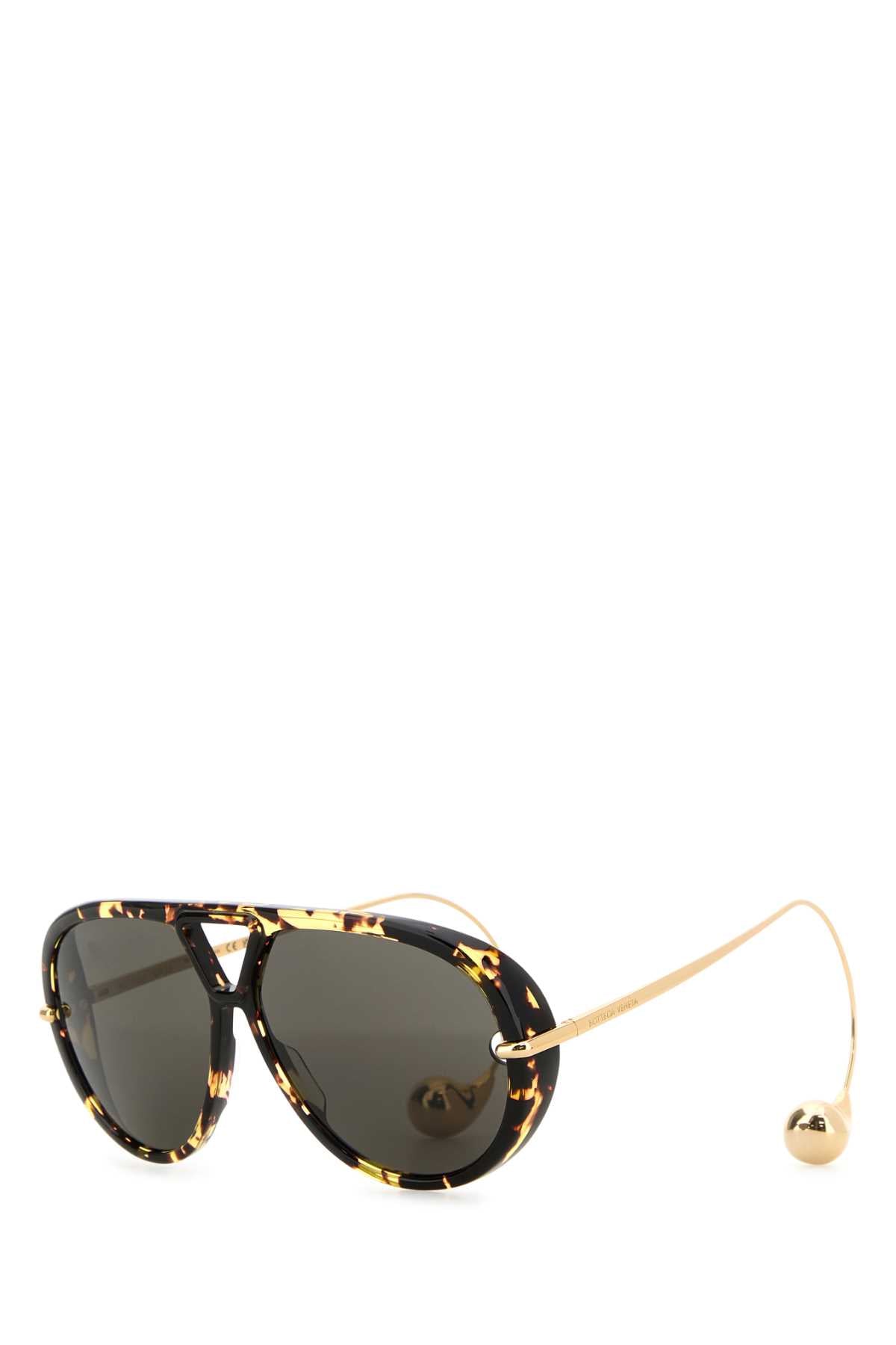 Bottega Veneta Women Printed Acetate Aviator Drop Sunglasses BOTTEGA VENETA