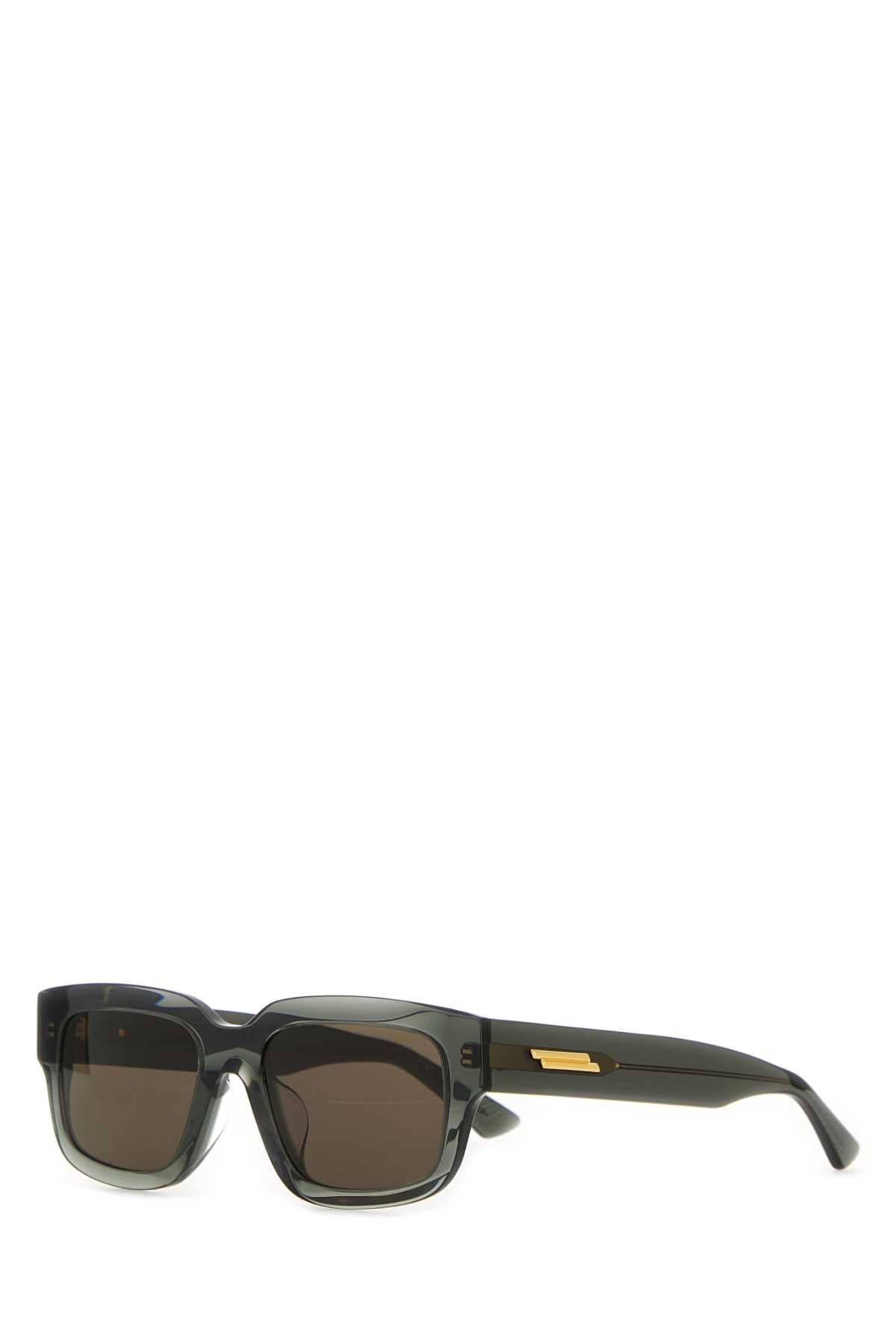 Bottega Veneta Women Dark Green Acetate Ultrathin Sunglasses BOTTEGA VENETA