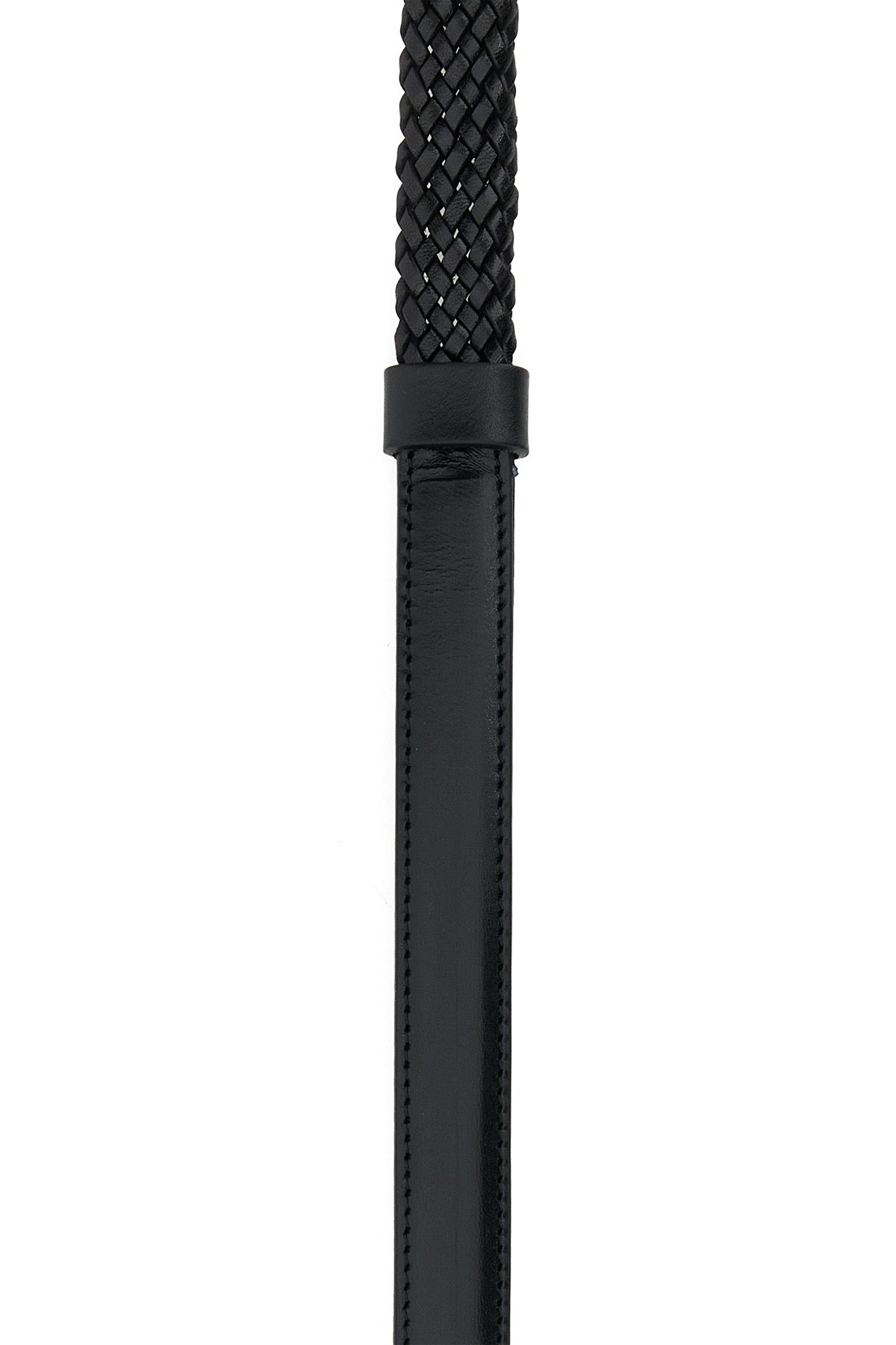 Dolce & Gabbana Men Black Leather Belt DOLCE & GABBANA