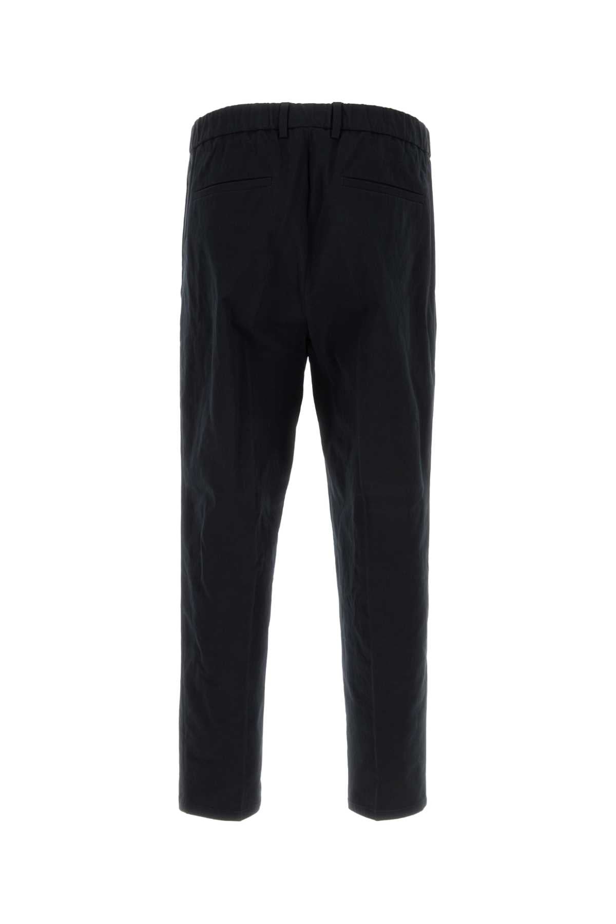 Jil Sander Men Midnight Blue Cotton Pant JIL SANDER