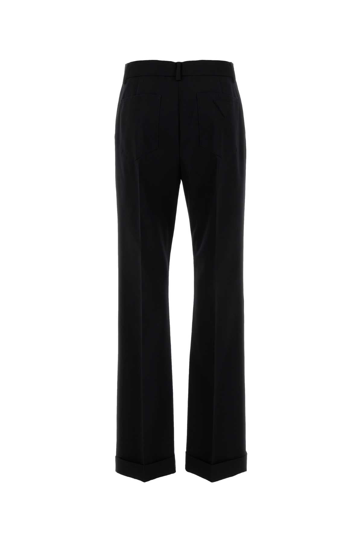 Prada Women Black Gabardine Pant PRADA