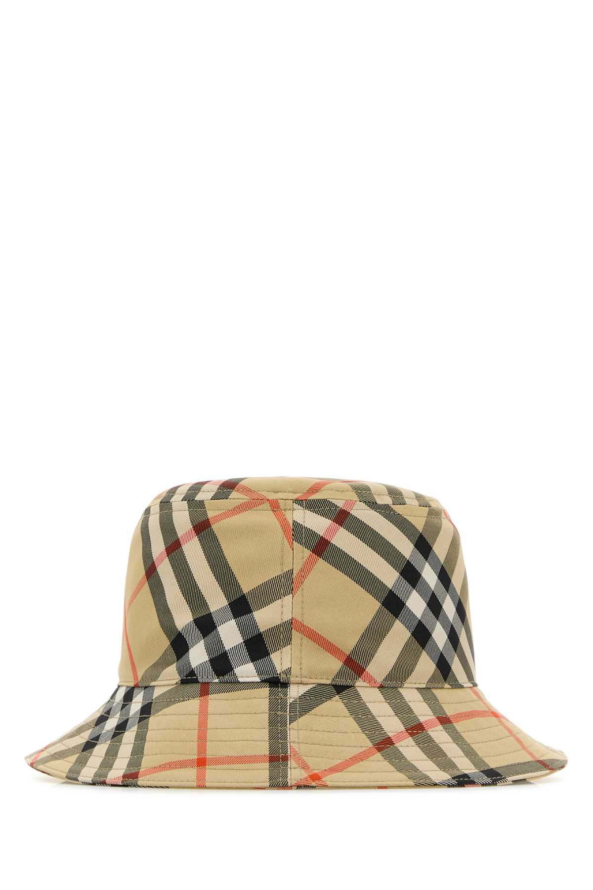 Burberry Unisex Embroidered Canvas Bucket Hat BURBERRY