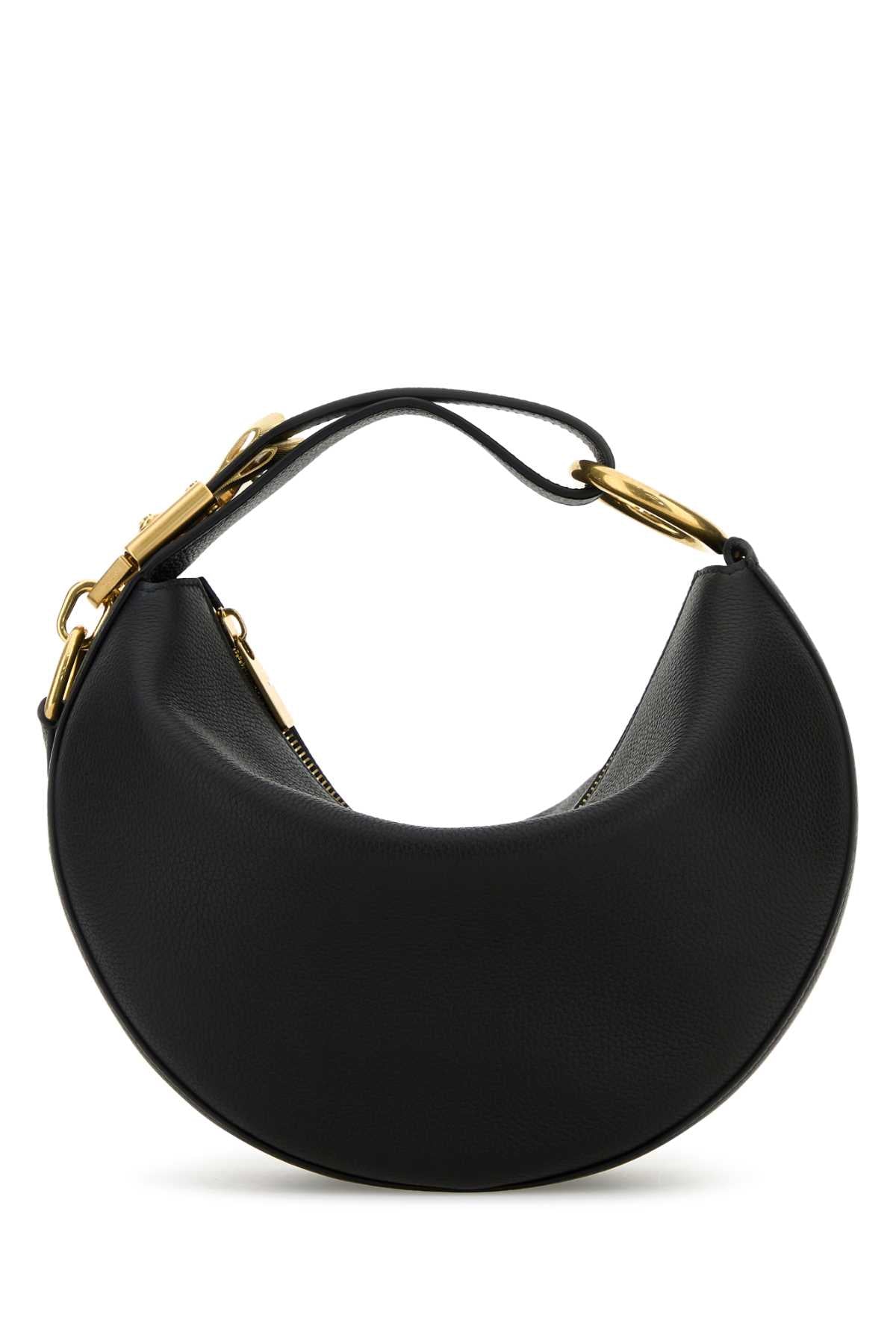 Burberry Women Black Leather Handbag BURBERRY
