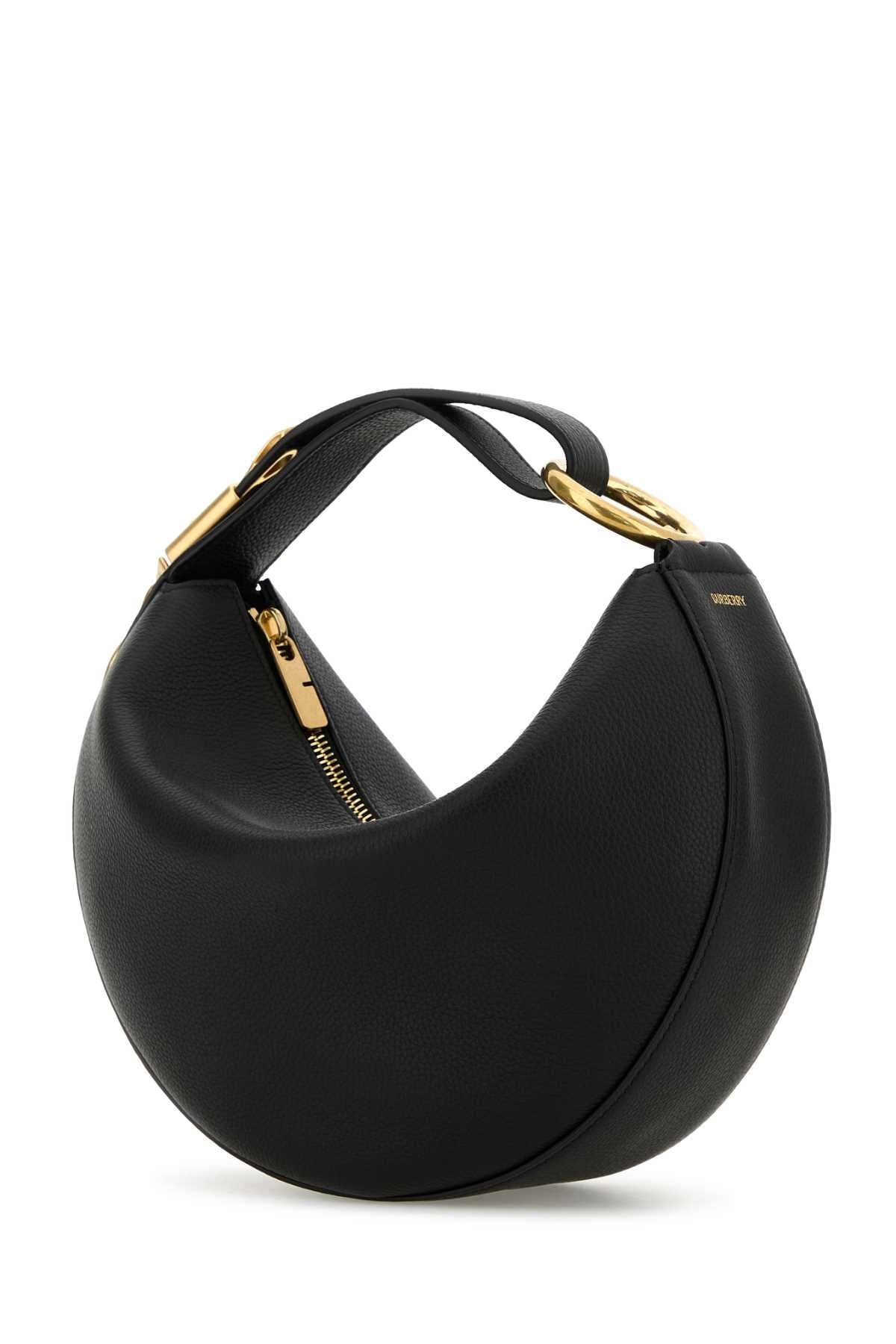 Burberry Women Black Leather Handbag BURBERRY
