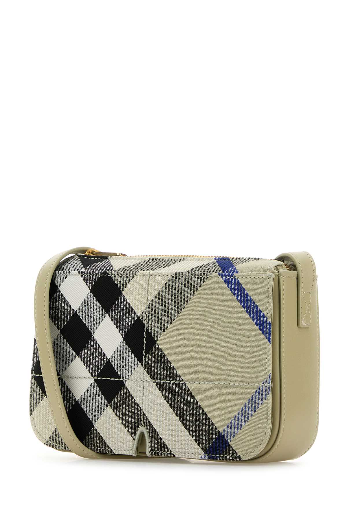 Burberry Women Embroidered Canvas Snip Crossbody Bag BURBERRY