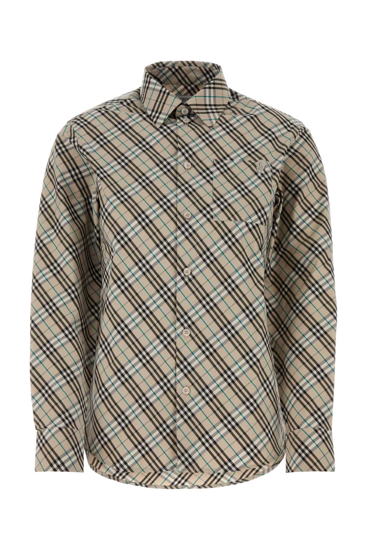 Burberry Women Embroidered Poplin Shirt BURBERRY
