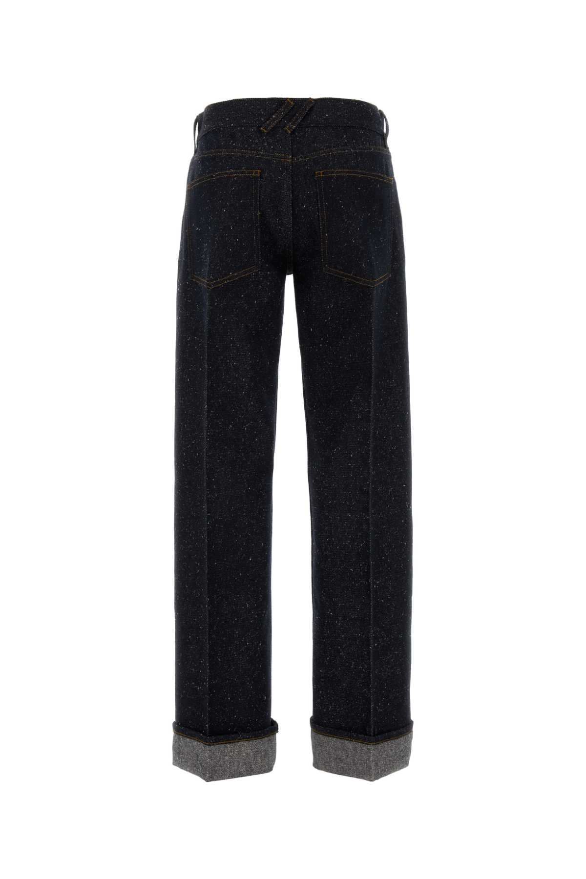 Burberry Women Dark Blue Denim Jeans BURBERRY
