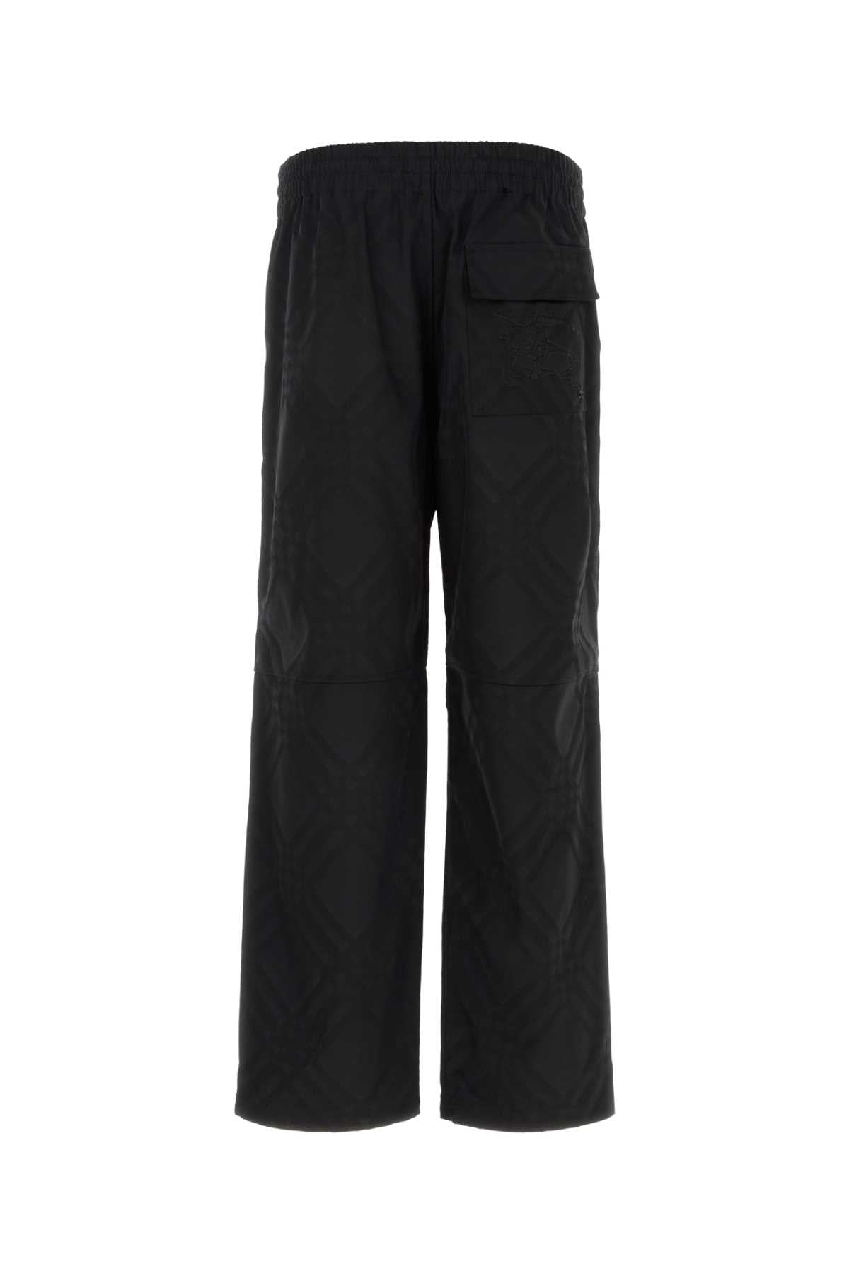 Burberry Men Black Nylon Pant BURBERRY