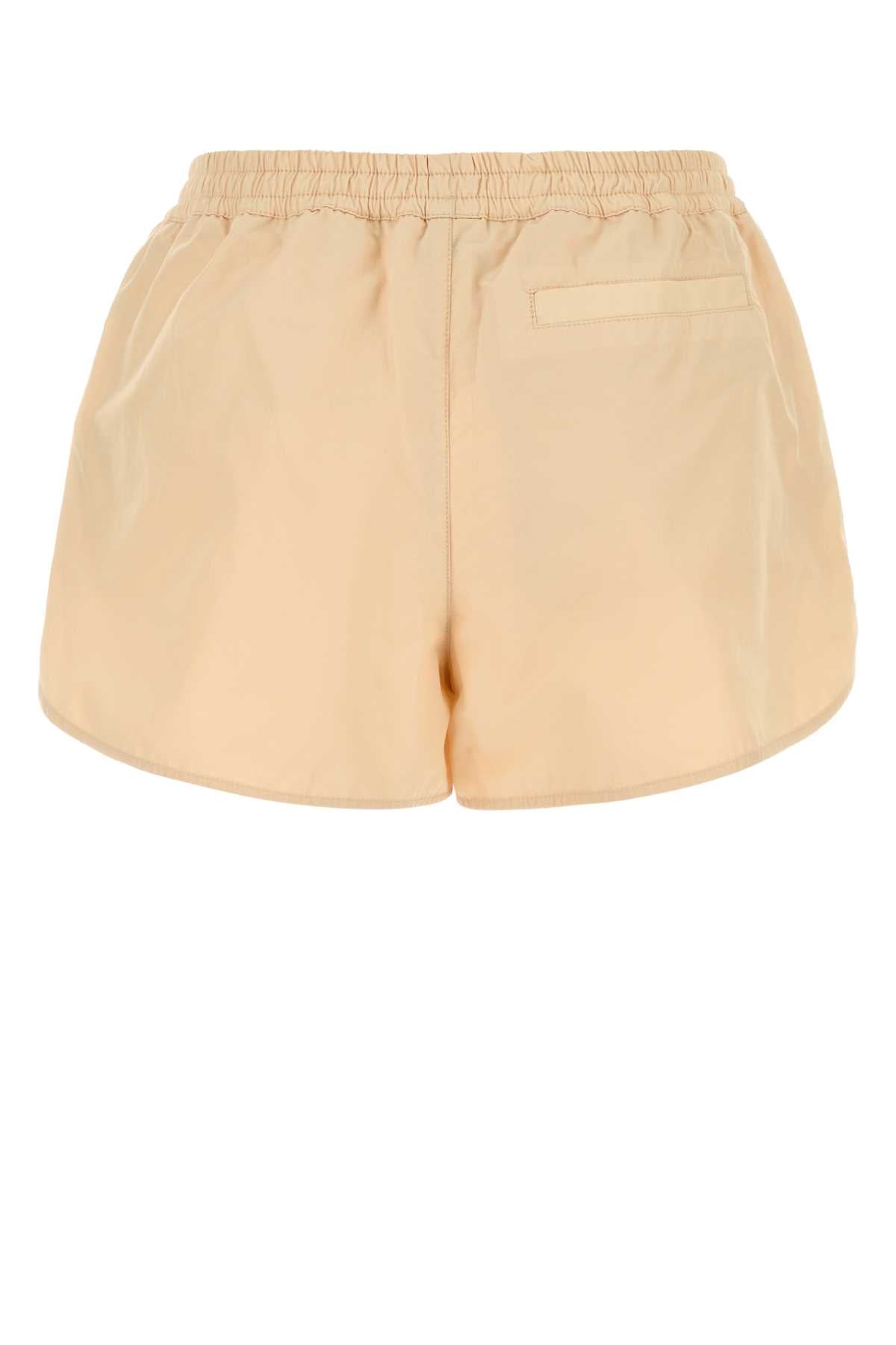Burberry Women Skin Pink Nylon Blend Shorts BURBERRY