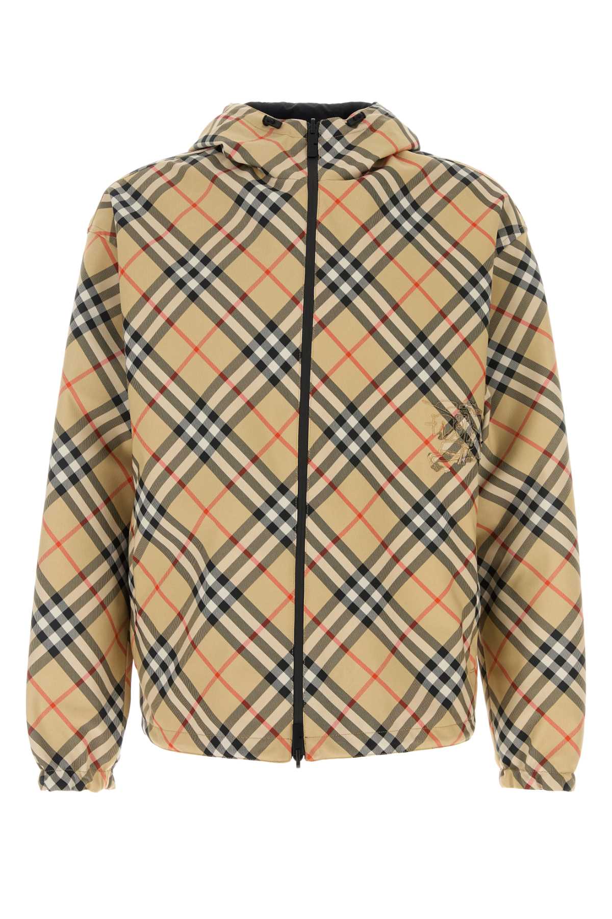 Burberry Men Embroidered Polyester Reversible Jacket BURBERRY