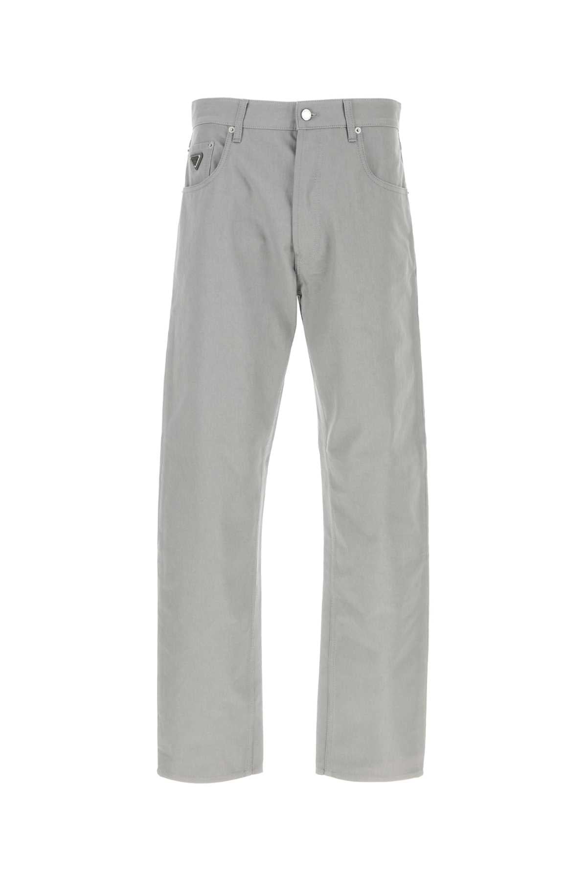 Prada Men Grey Denim Jeans PRADA