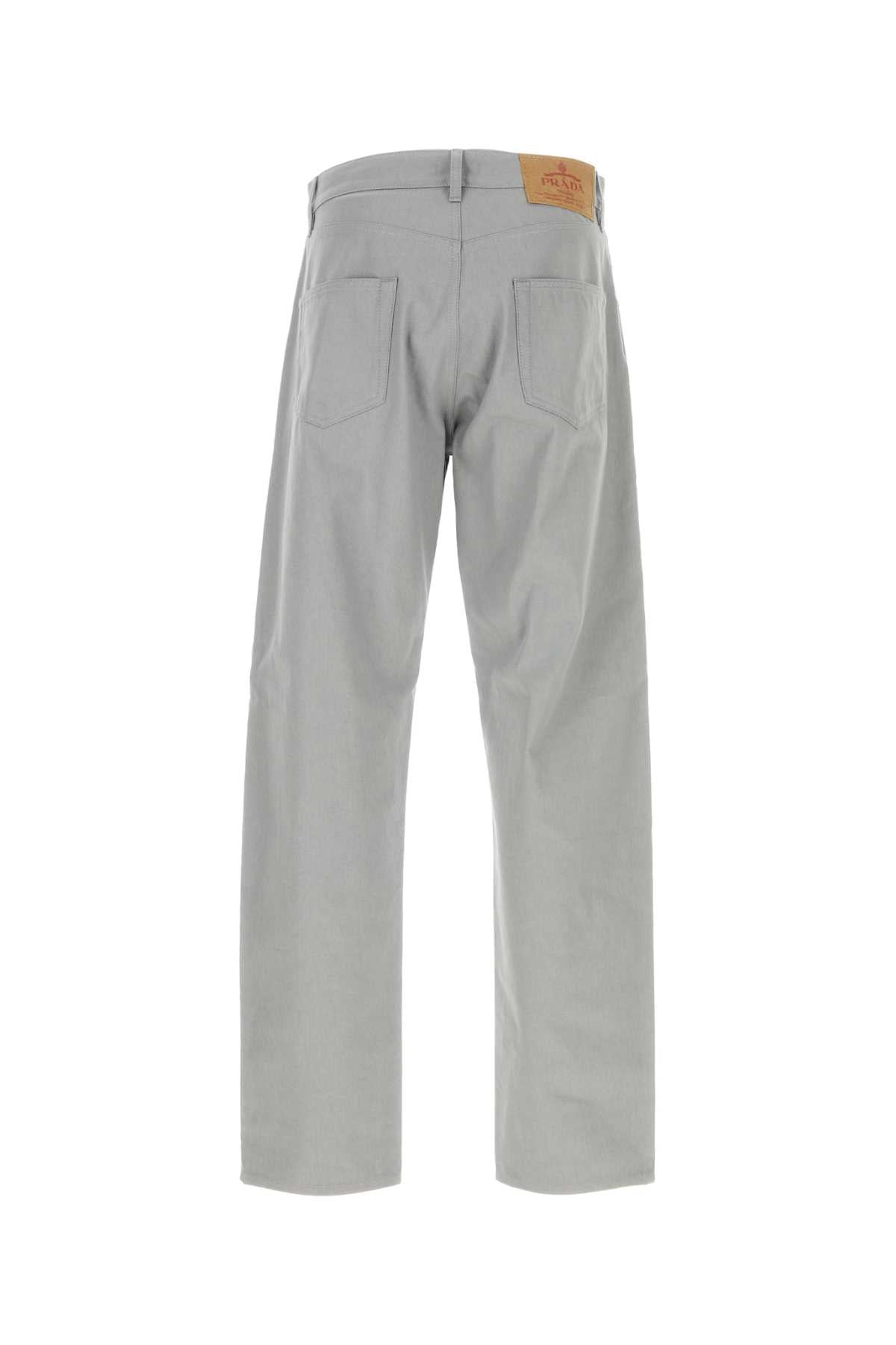 Prada Men Grey Denim Jeans PRADA