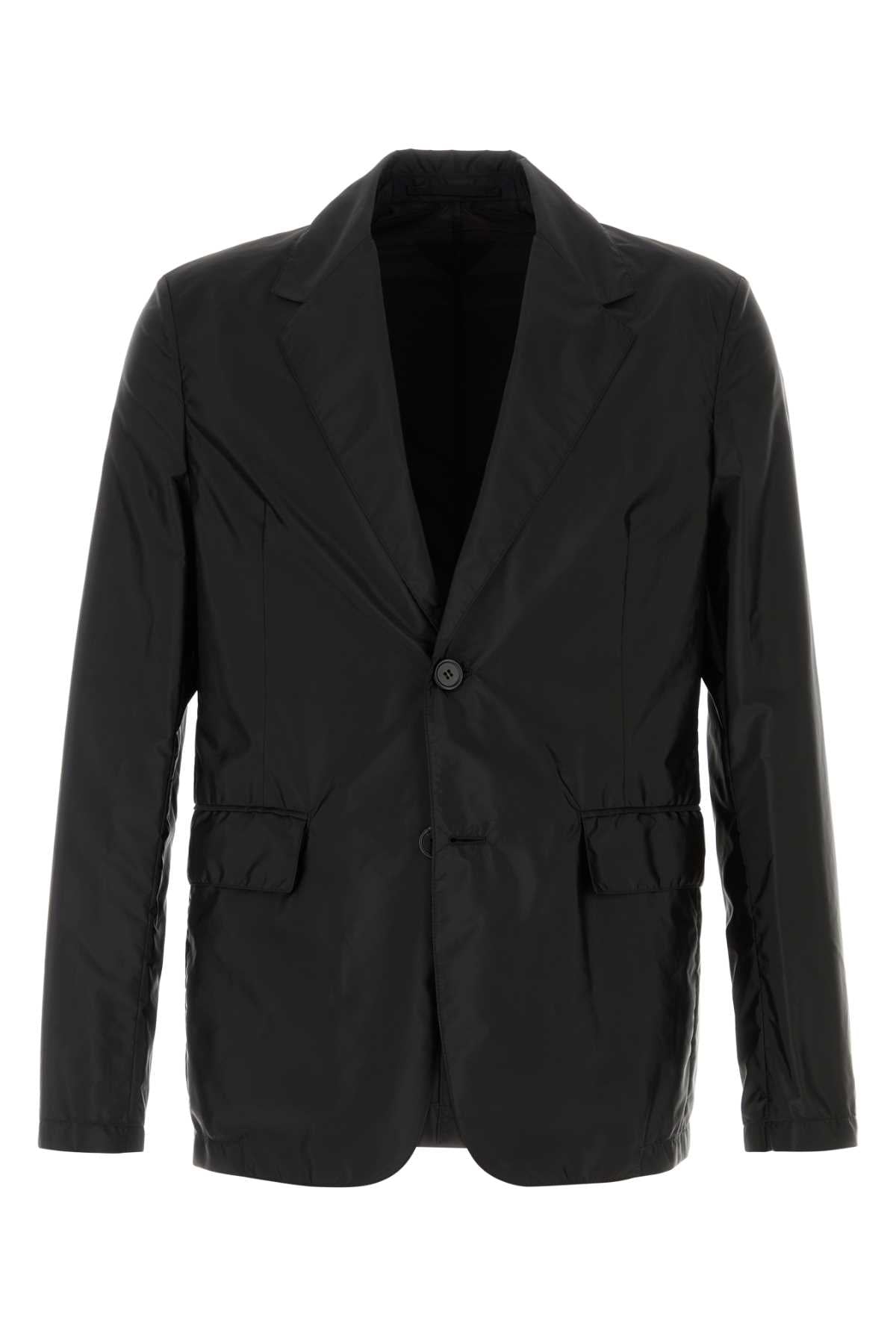 Prada Men Black Re-Nylon Blazer PRADA