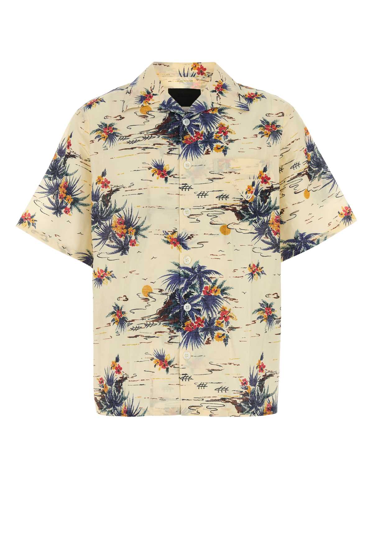 Prada Men Printed Cotton Shirt PRADA