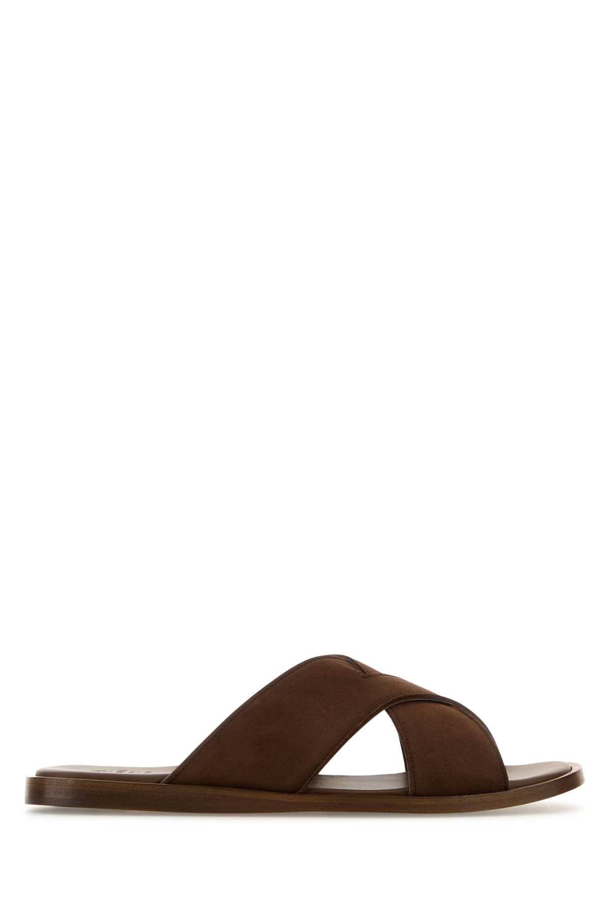 Church's Women Brown Suede Oriyah Slippers