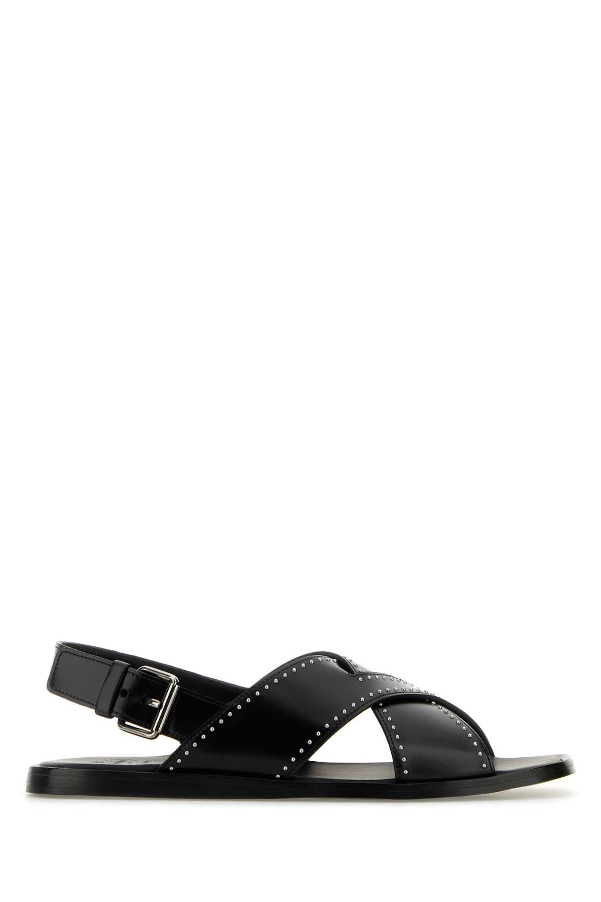 Church's Women Black Leather Oksana Sandals CHURCH'S
