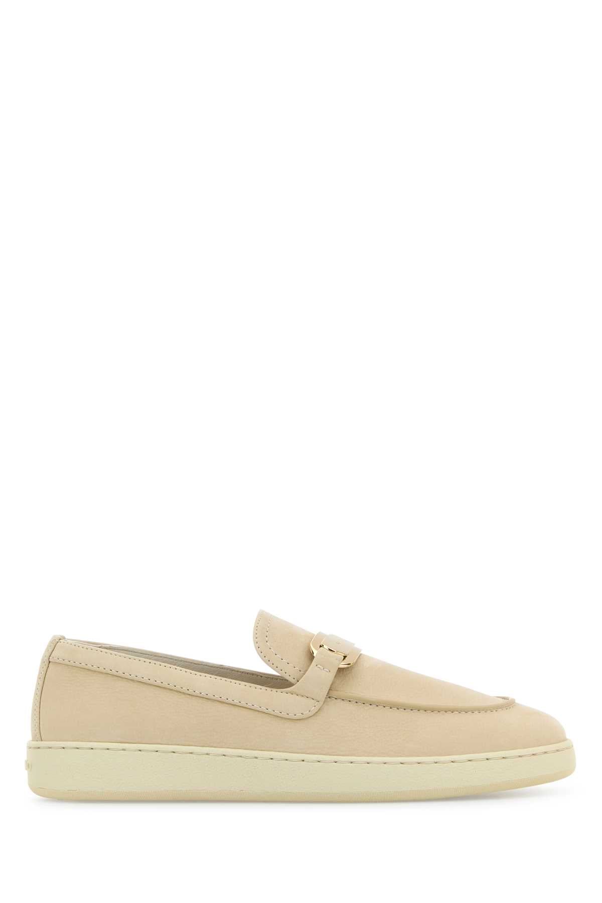 Salvatore Ferragamo Women Sand Leather Crio Loafers FERRAGAMO