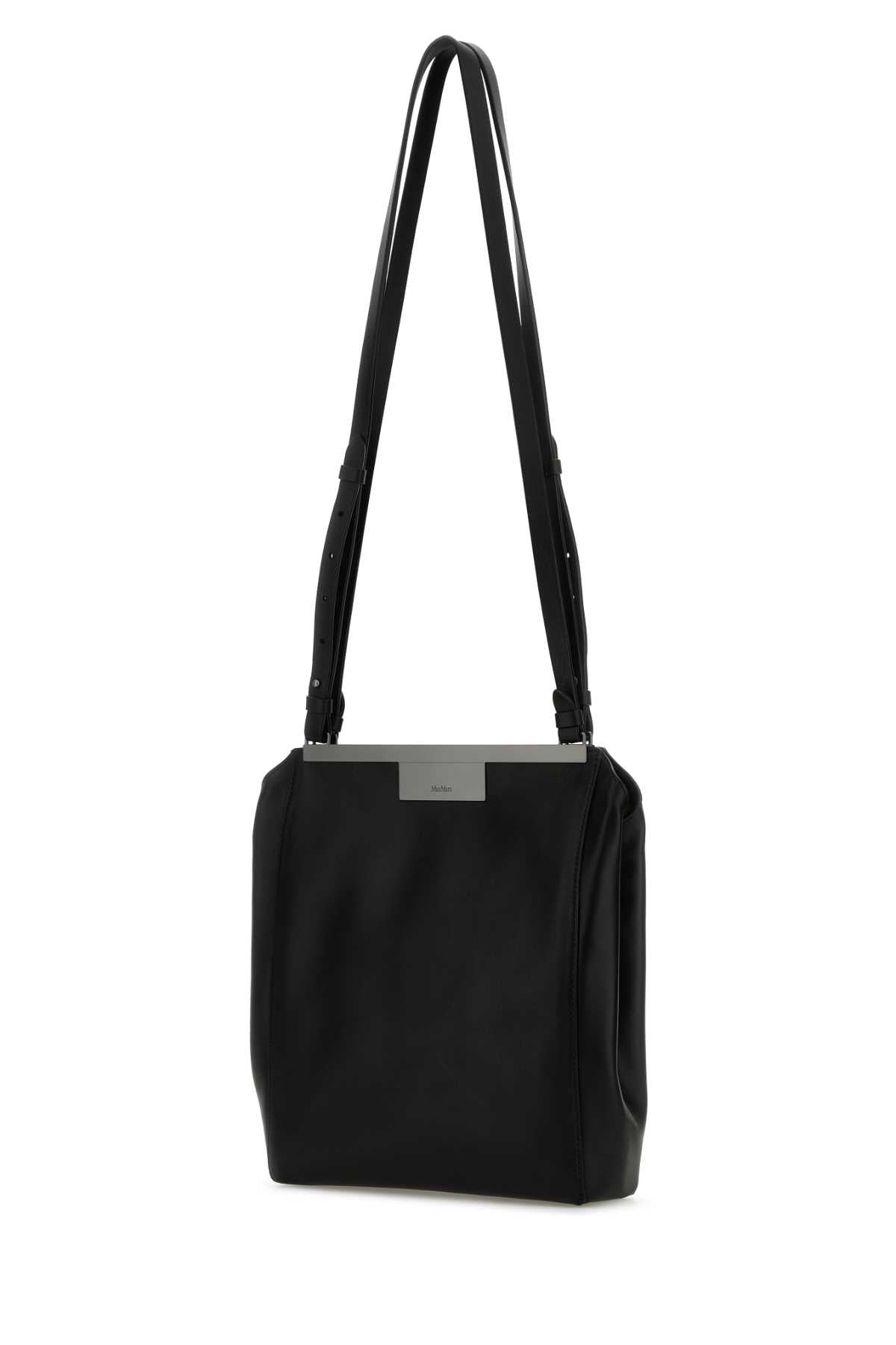 Max Mara Women Black Leather Mmsummer Shoulder Bag MAX MARA