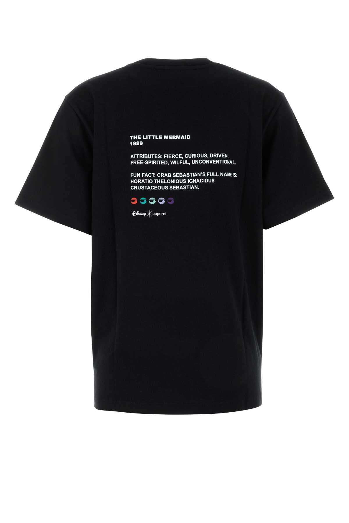 Coperni Women Black Cotton Coperni X Disney Ariel T-Shirt COPERNI