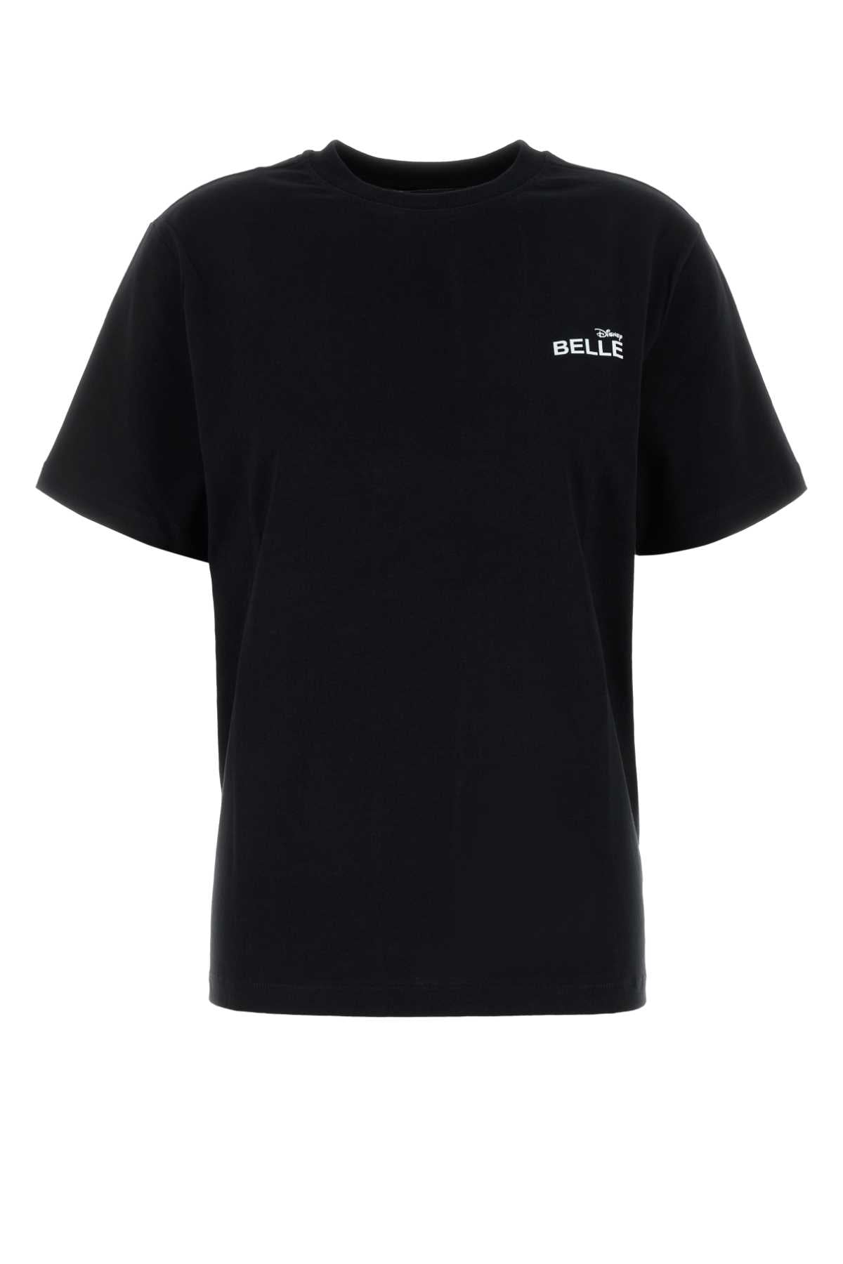 Coperni Women Black Cotton Coperni X Disney Belle T-Shirt COPERNI