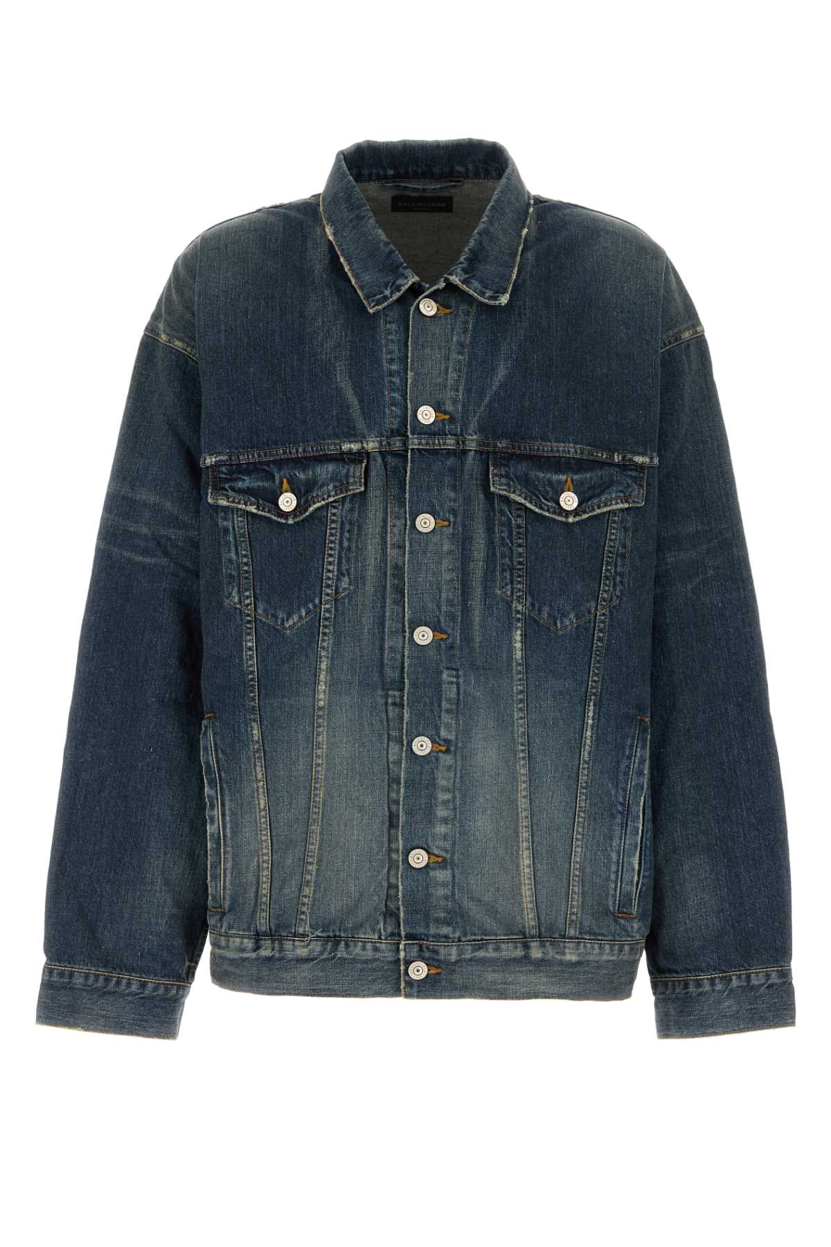 Balenciaga Men Denim Oversize Jacket BALENCIAGA